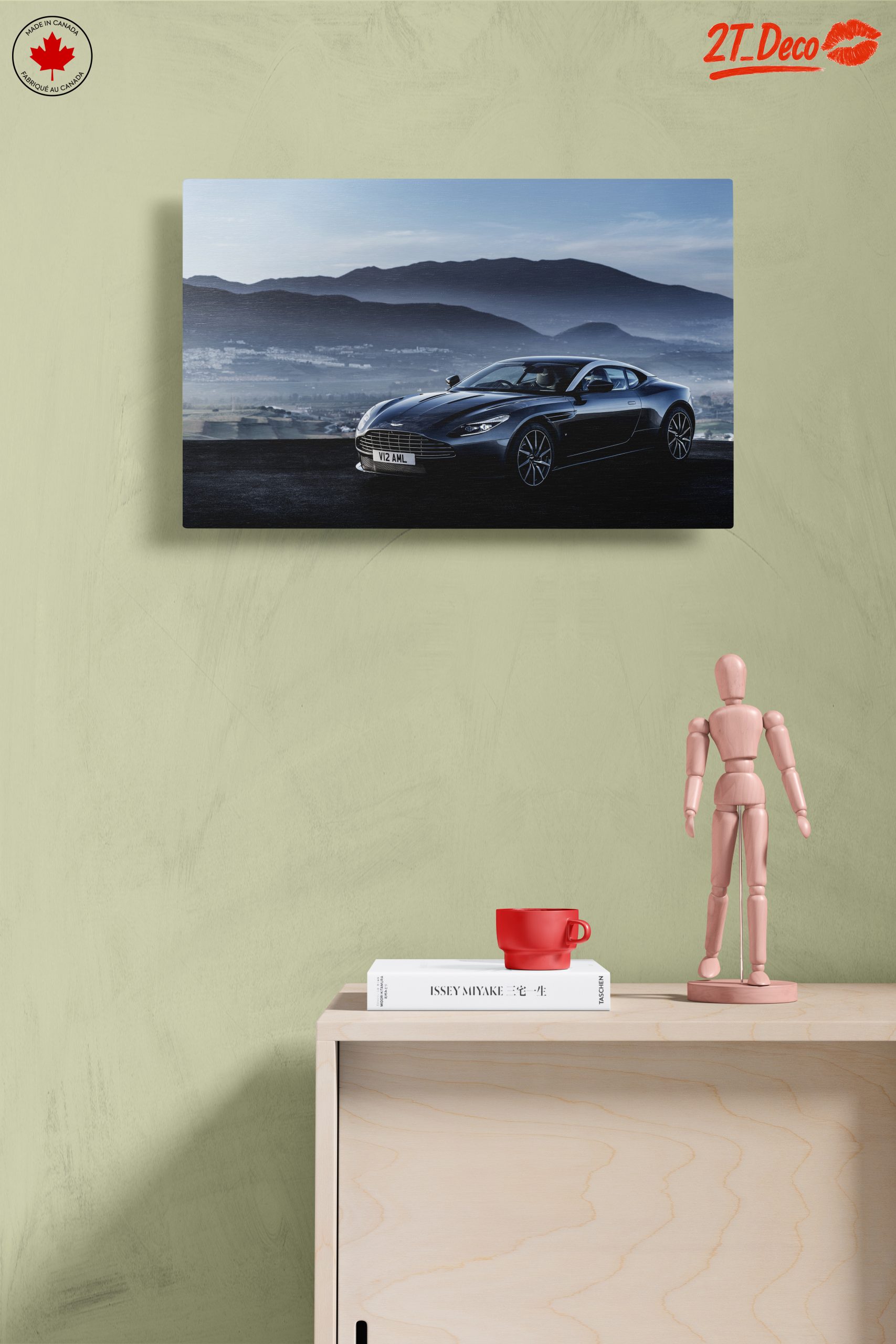 Elegant Aston Martin Sports Car Landscape - Image 14
