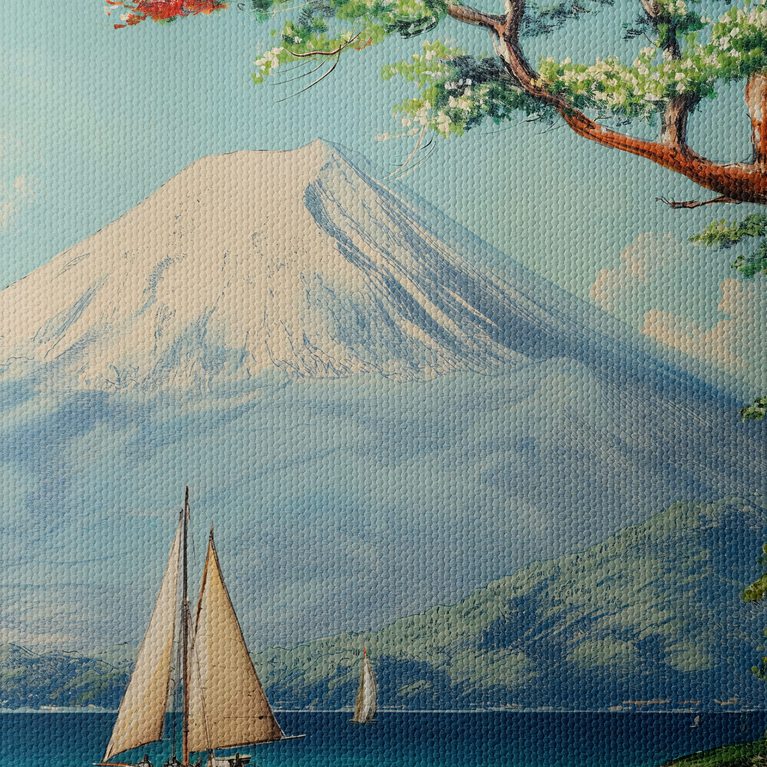Serene Beach and Mountain Landscape - Image 4