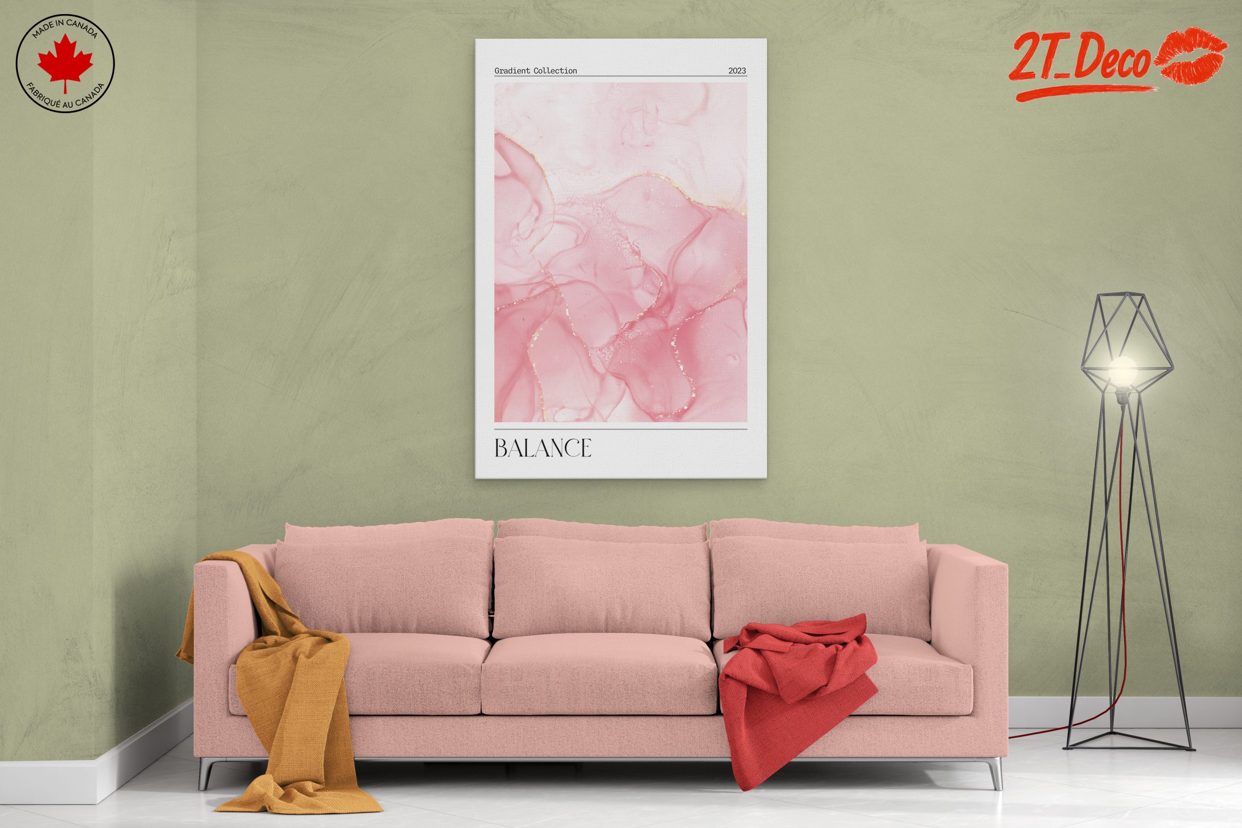 Beautiful Gradient Abstract Art for Modern Decor - Image 2