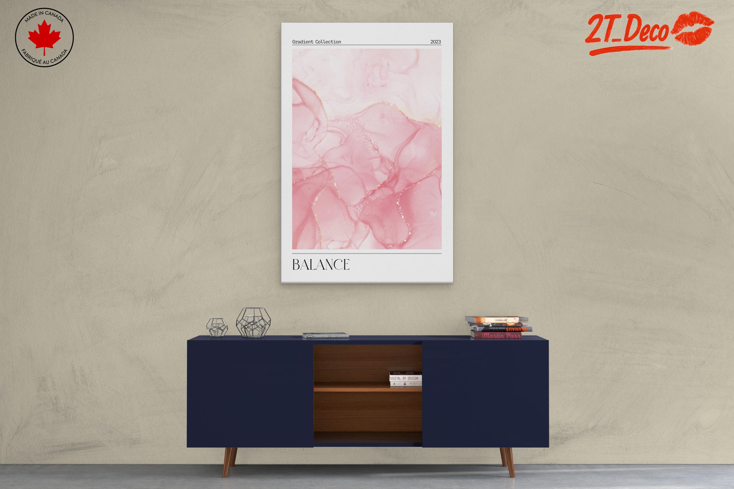 Beautiful Gradient Abstract Art for Modern Decor - Image 3