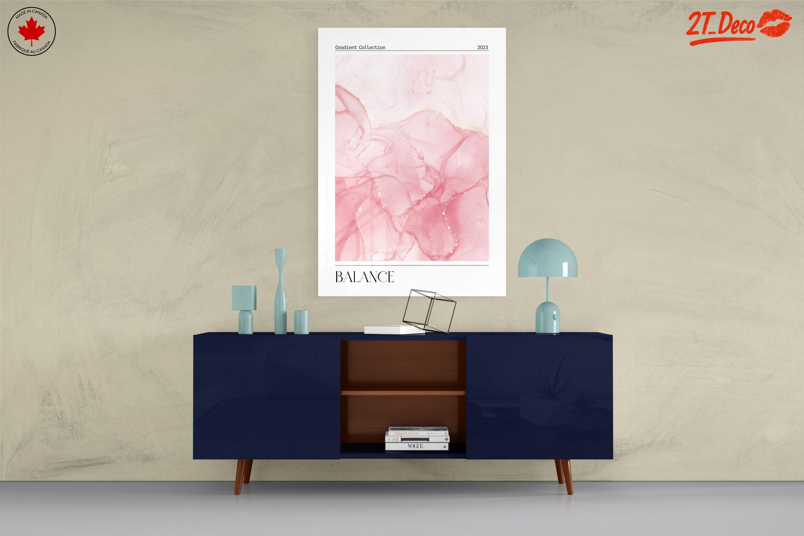 Beautiful Gradient Abstract Art for Modern Decor - Image 8