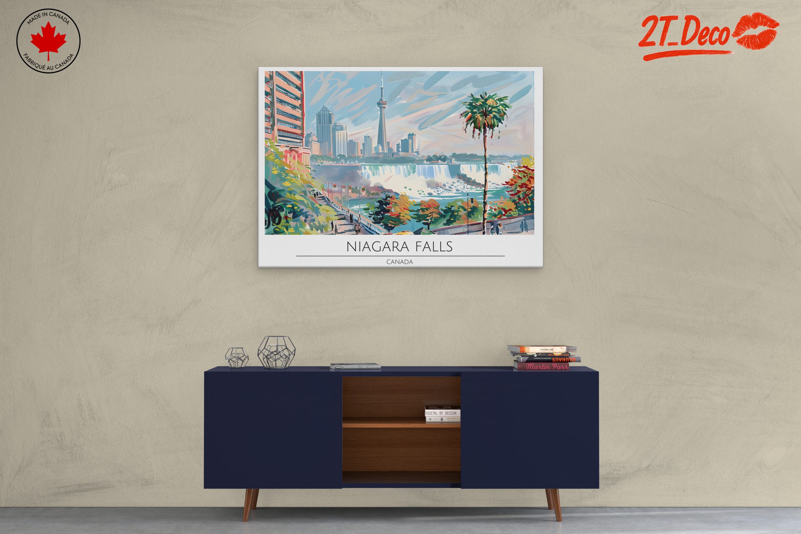 Niagara Falls Landscape Art - Image 3