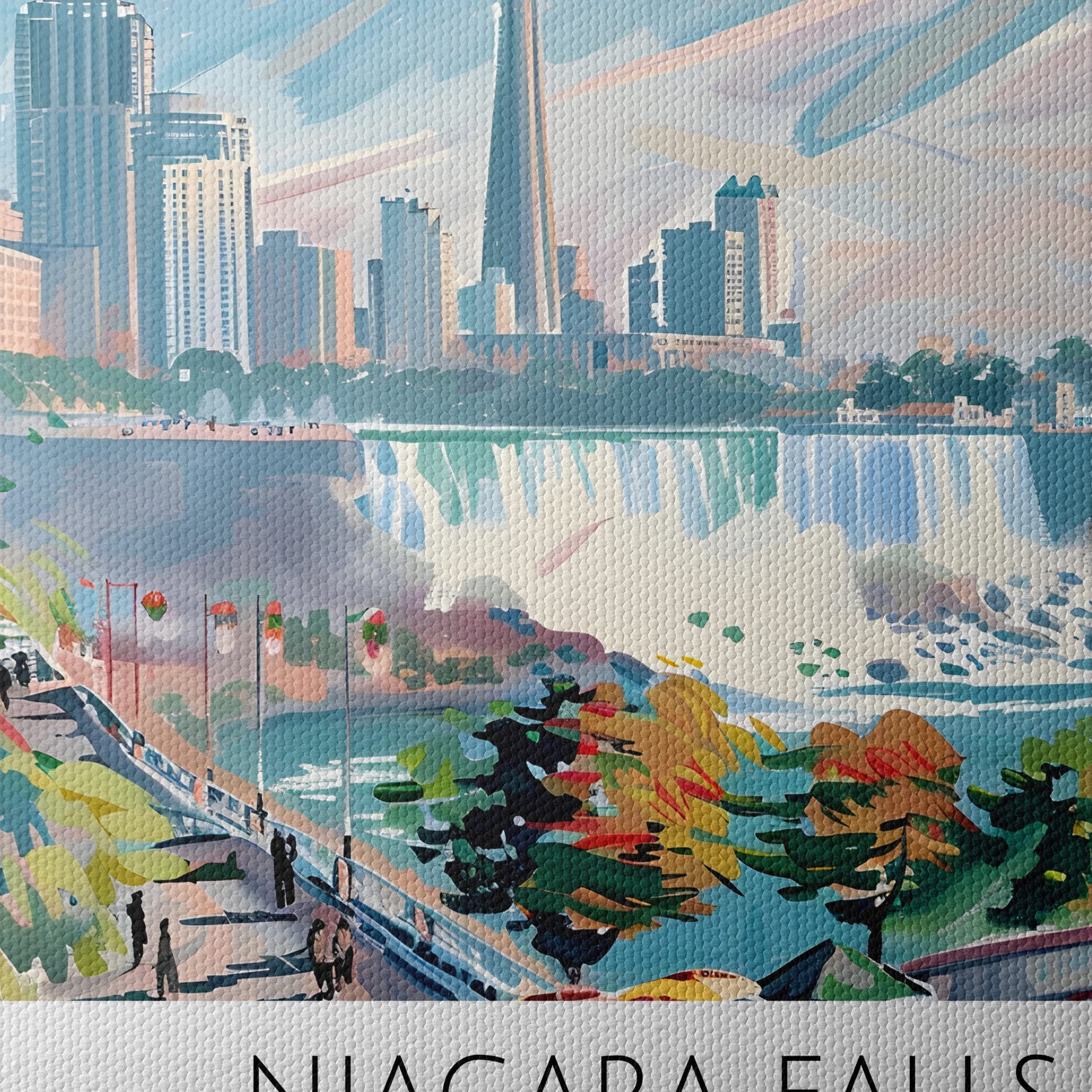 Niagara Falls Landscape Art - Image 4