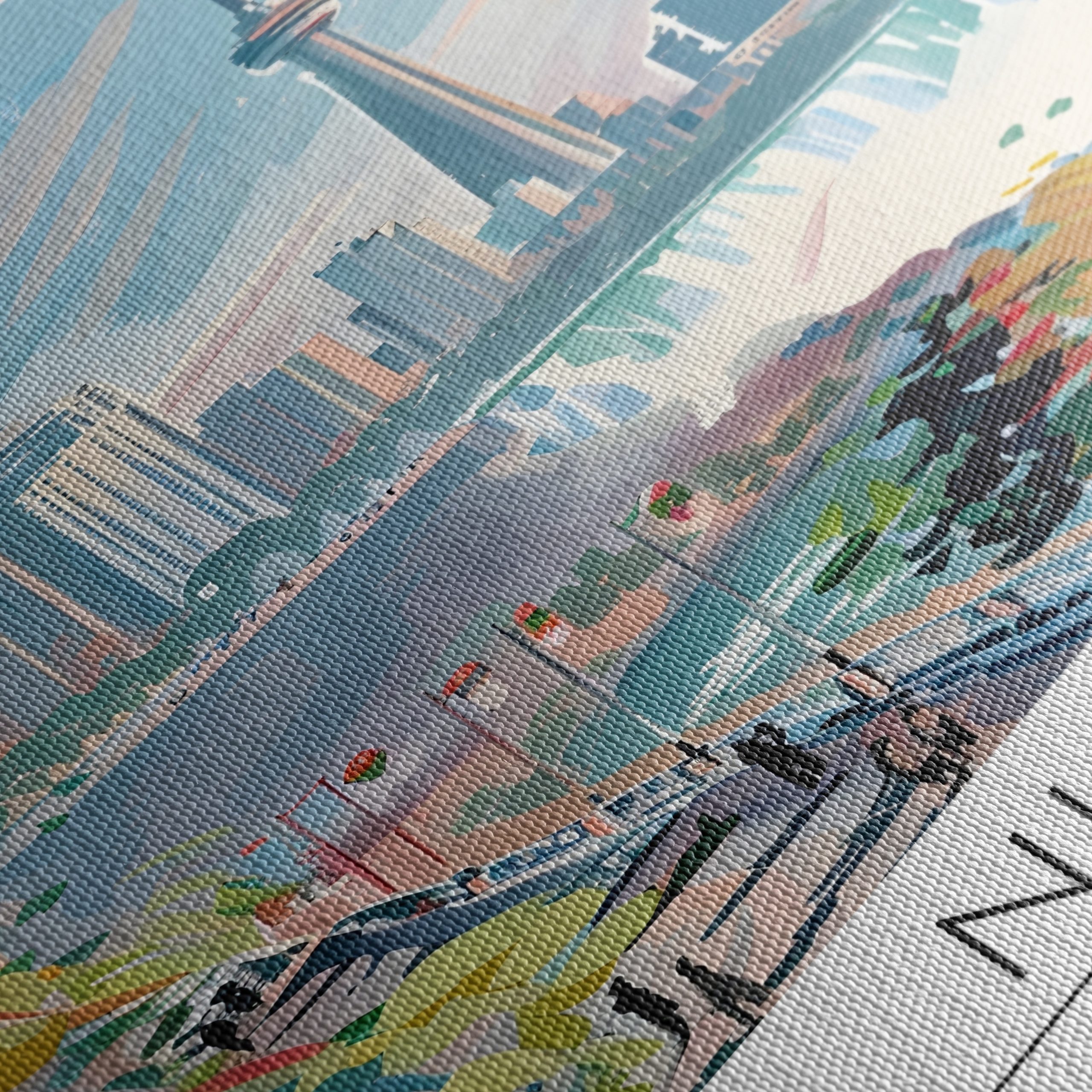 Niagara Falls Landscape Art - Image 5