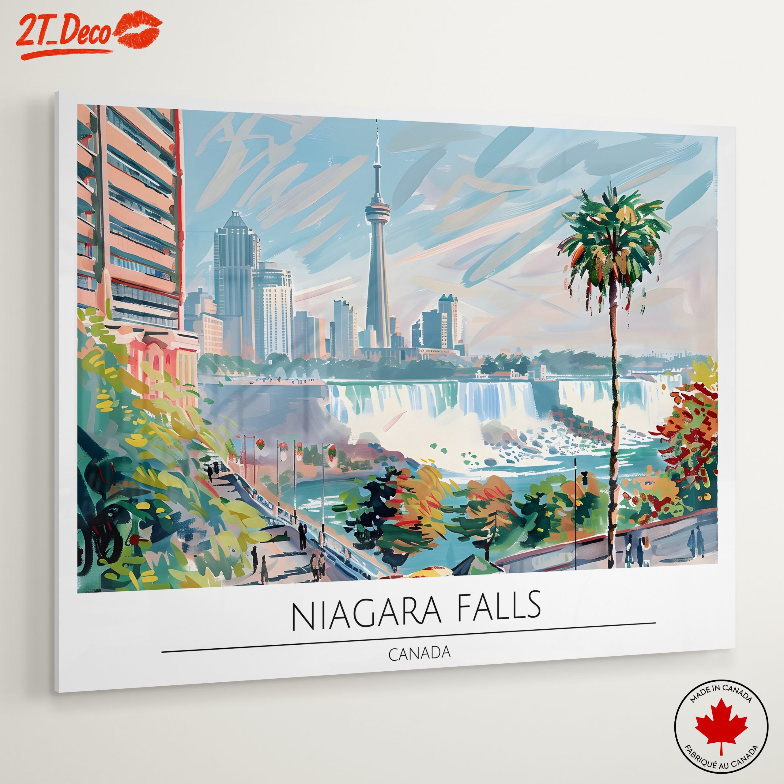 Niagara Falls Landscape Art - Image 6