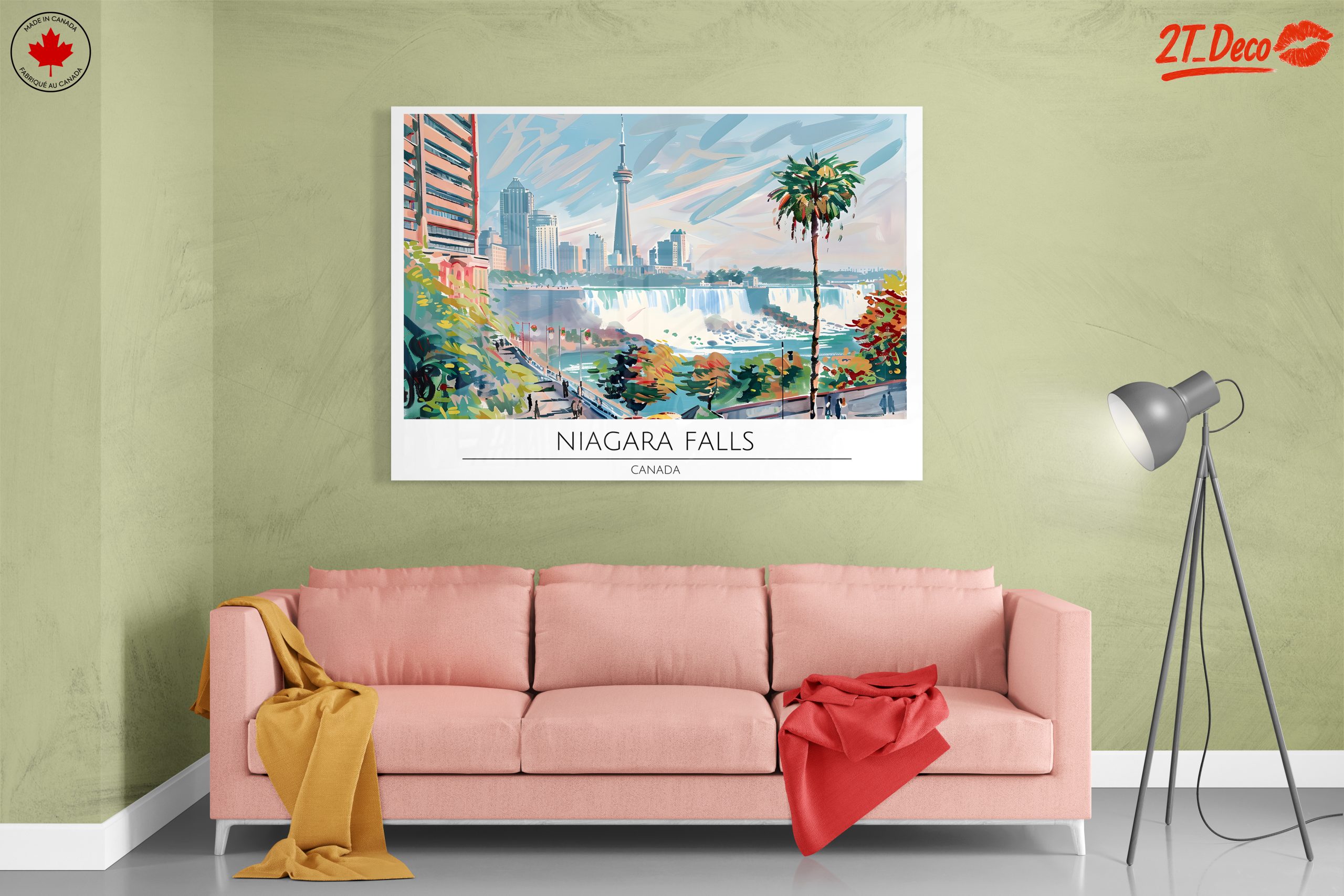 Niagara Falls Landscape Art - Image 7