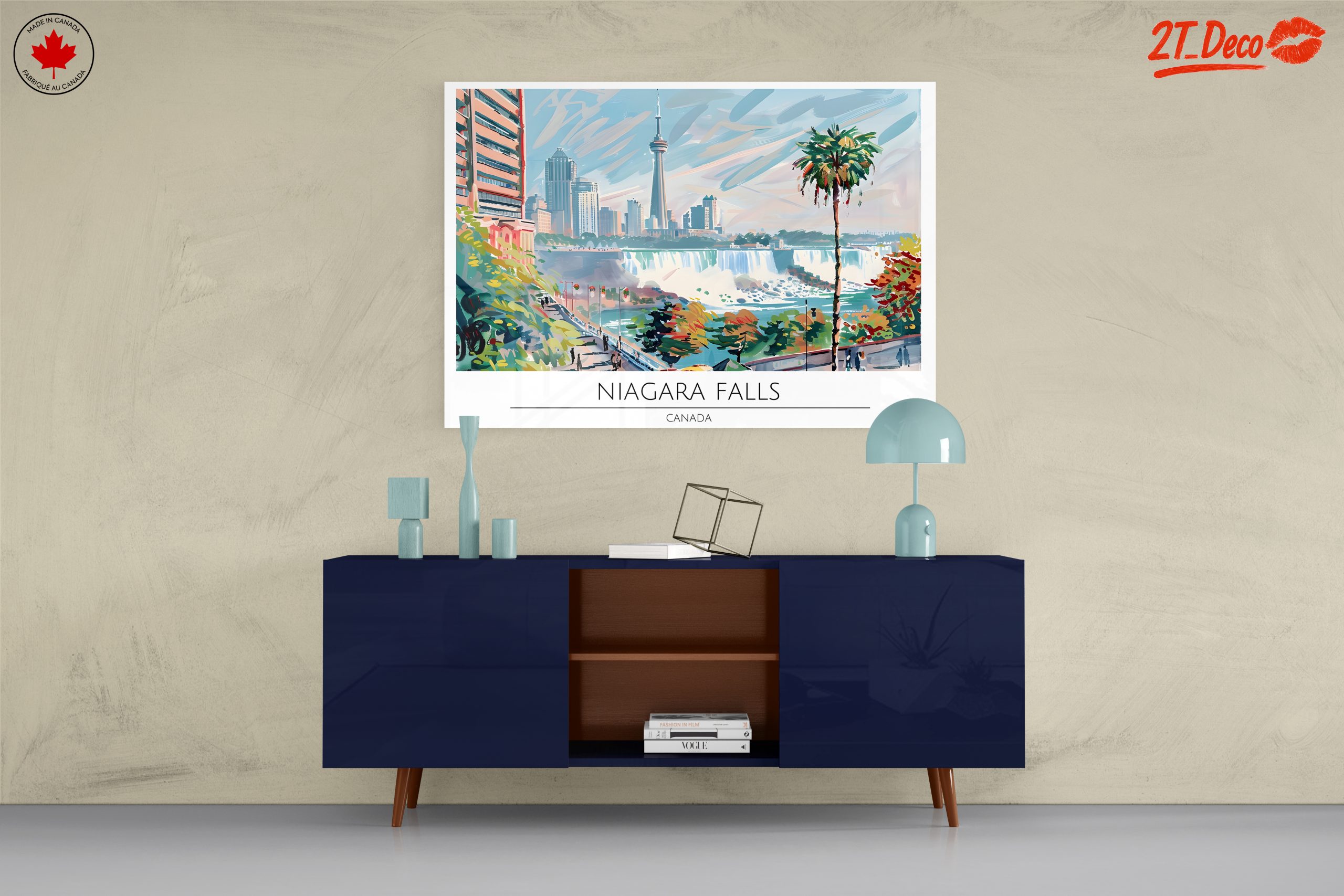 Niagara Falls Landscape Art - Image 8