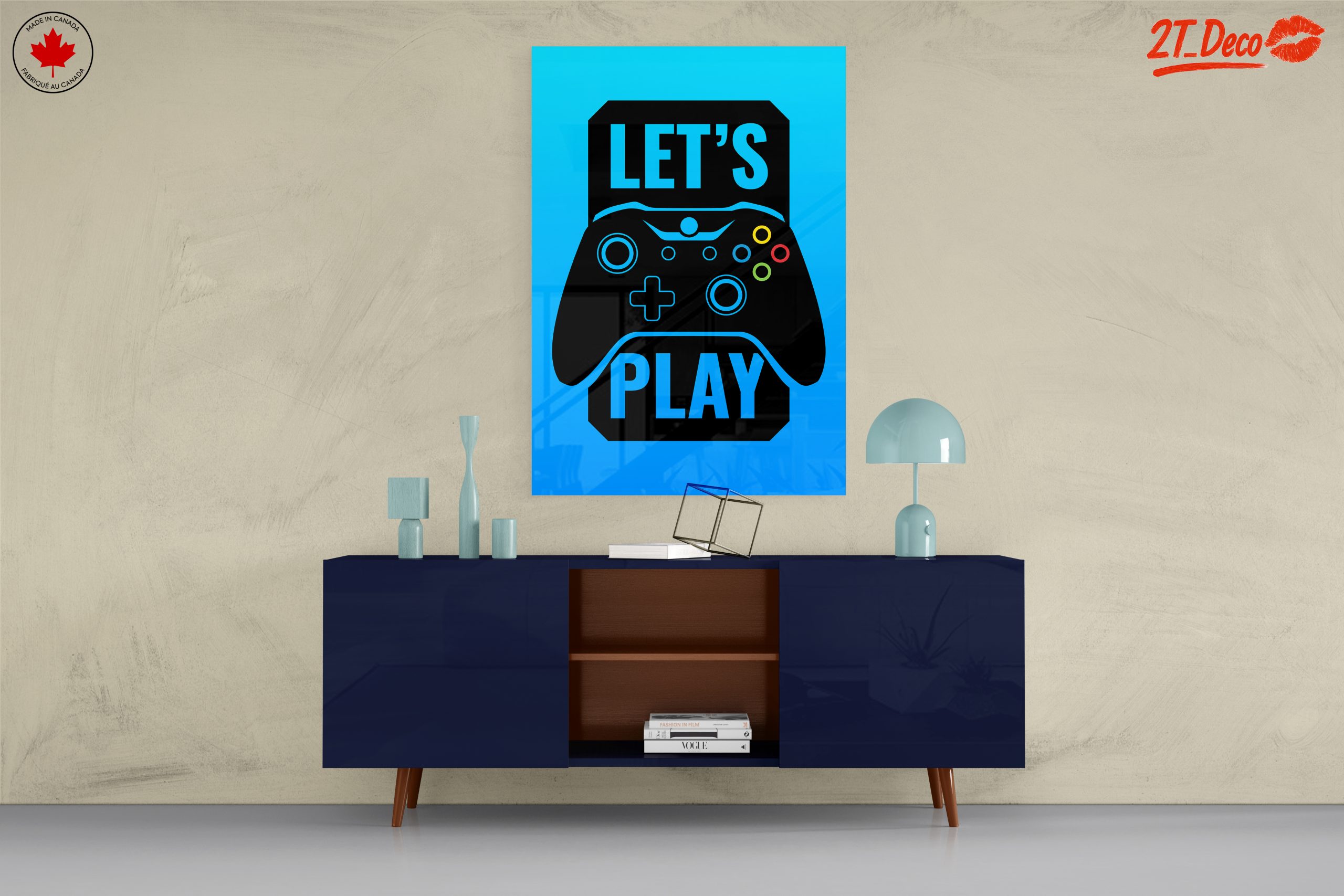 Let's Play Gaming Art Wall Decor - Image 8