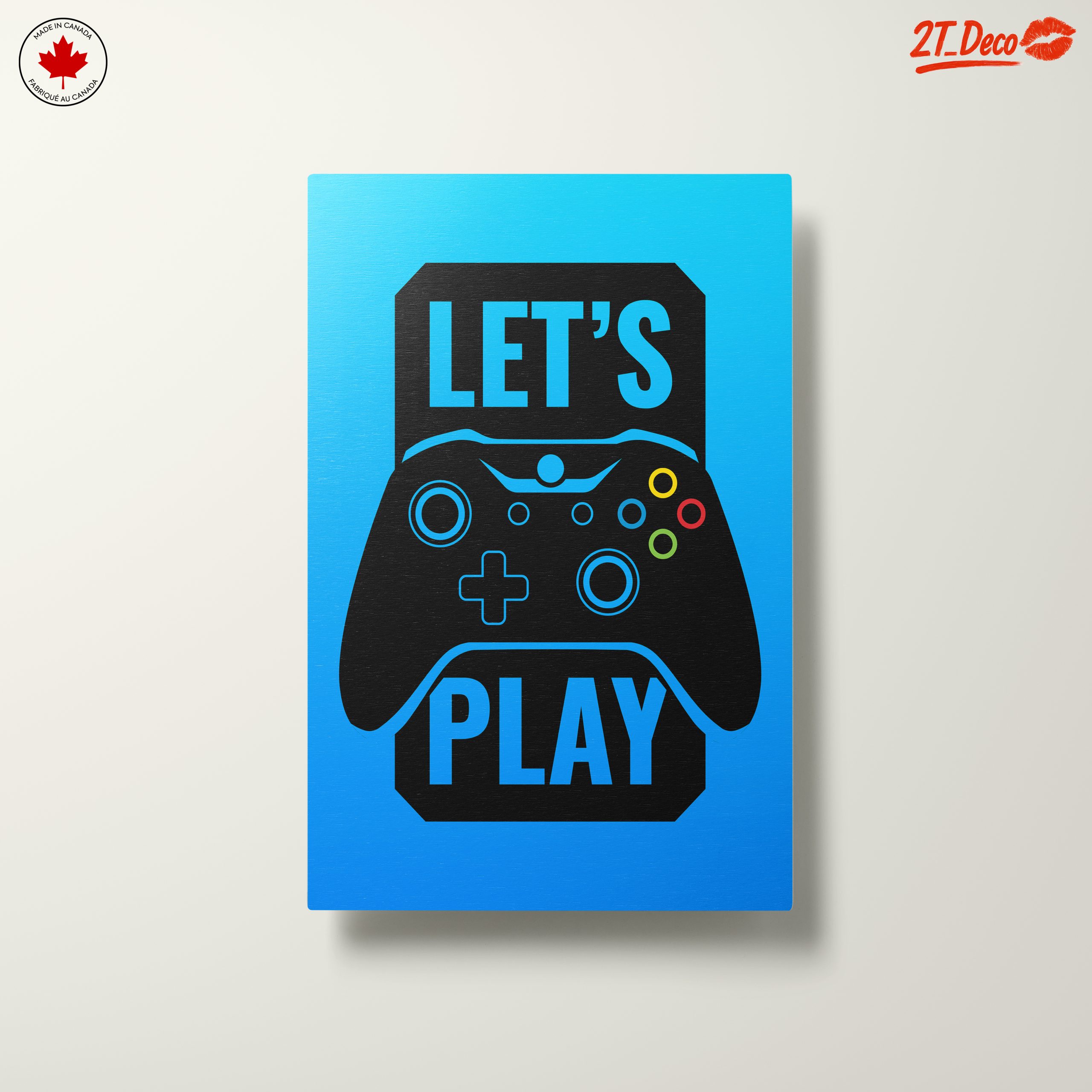 Let's Play Gaming Art Wall Decor - Image 10