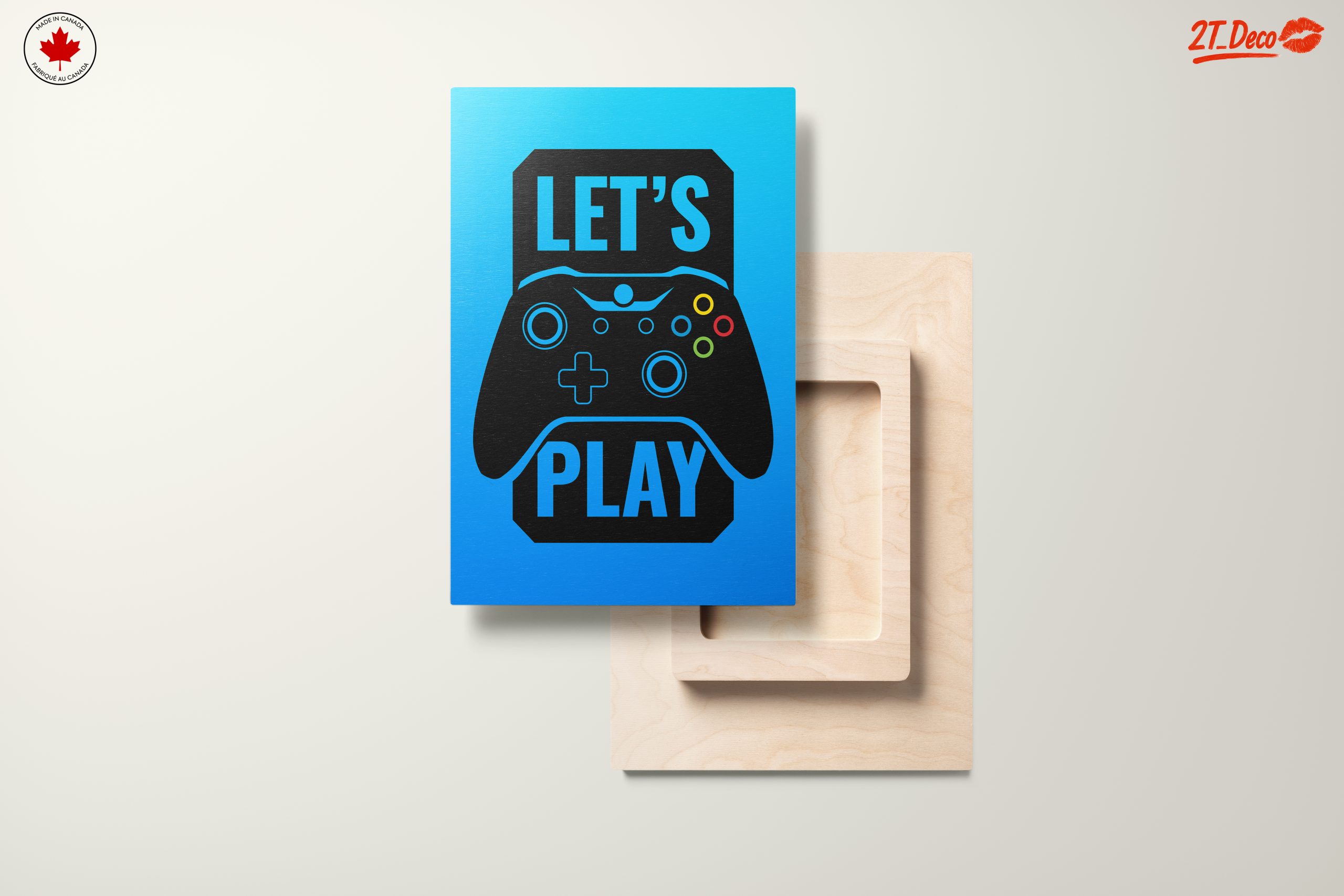 Let's Play Gaming Art Wall Decor - Image 11