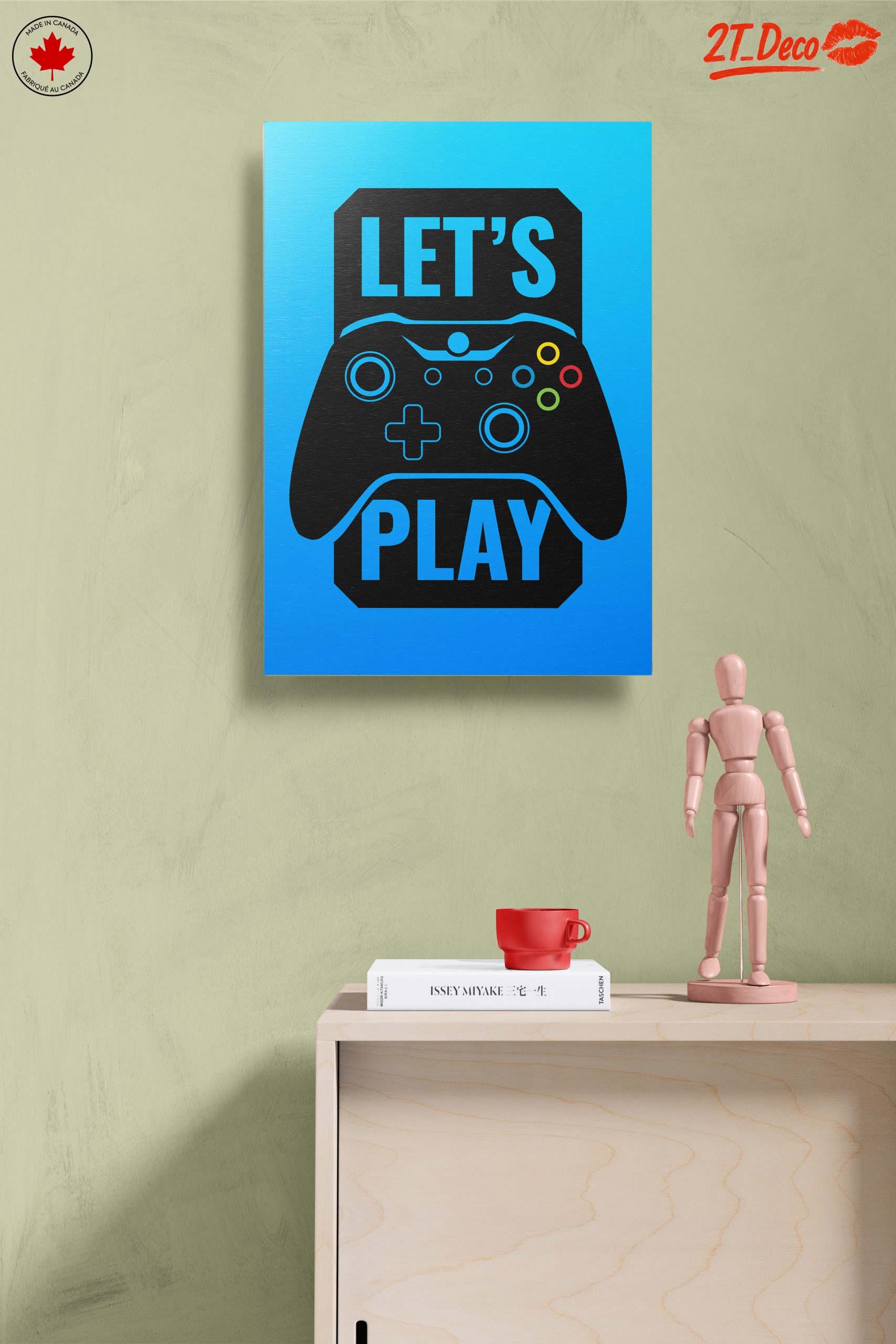 Let's Play Gaming Art Wall Decor - Image 14