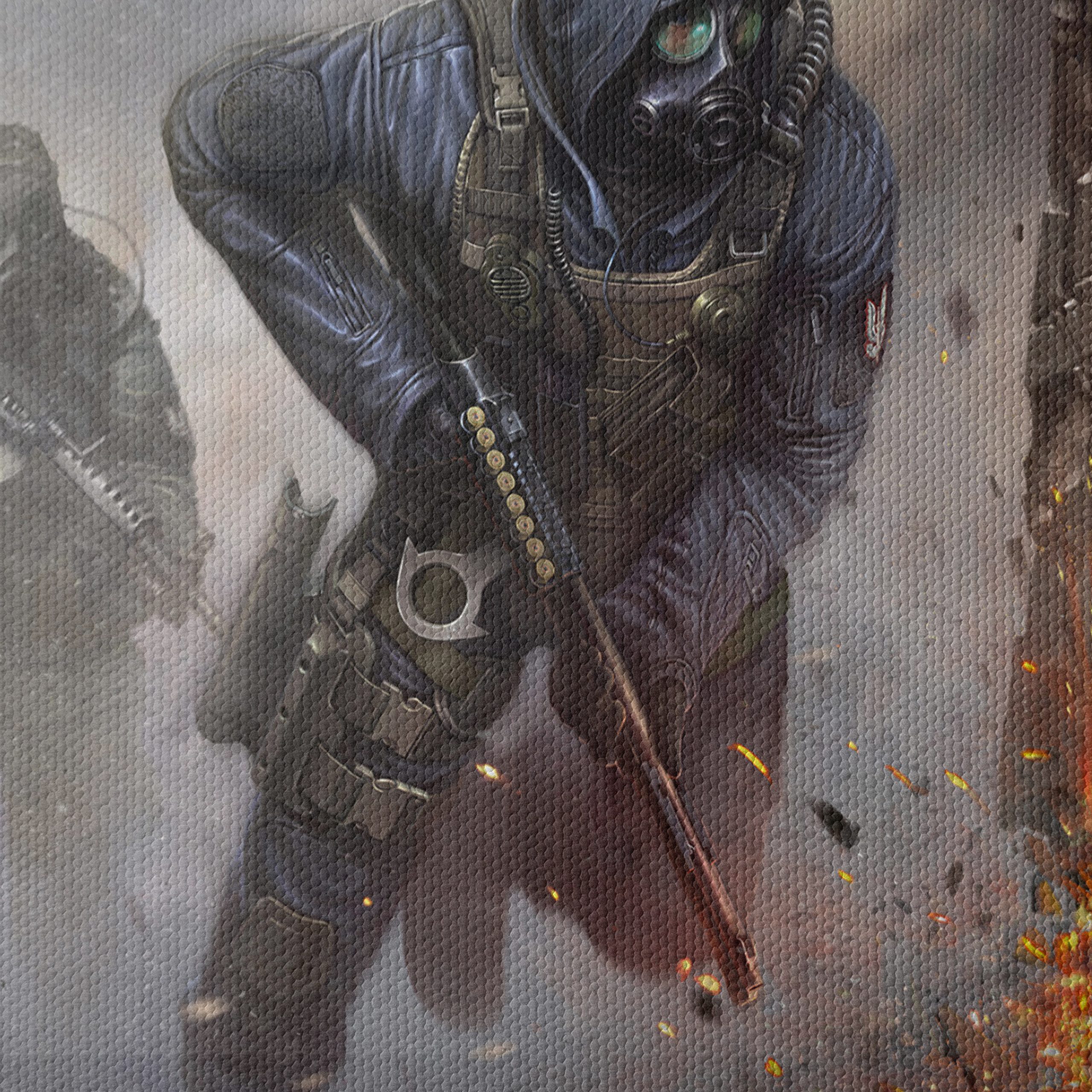 Dynamic Tactical Action Scene Artwork - Image 4