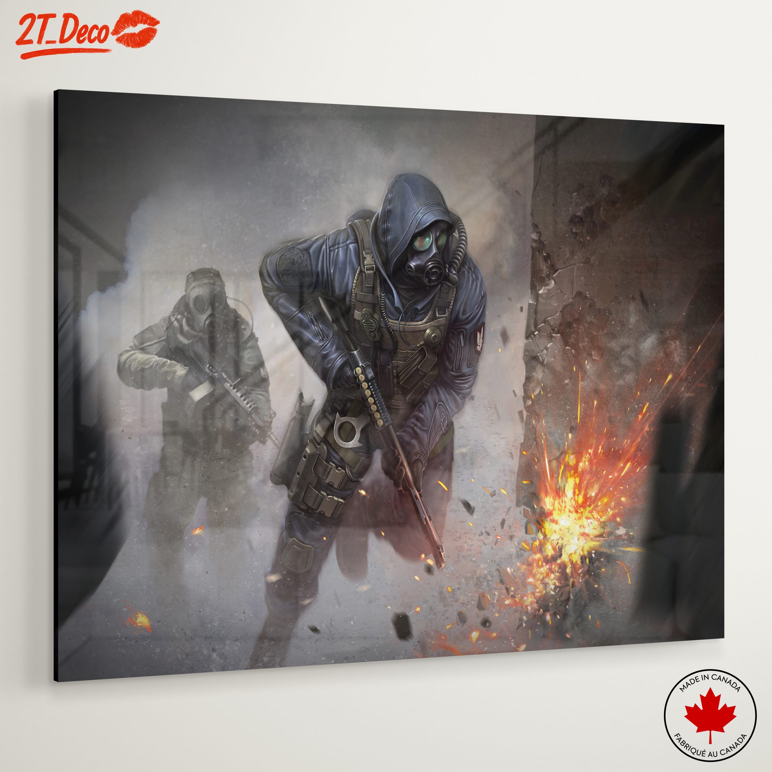 Dynamic Tactical Action Scene Artwork - Image 6