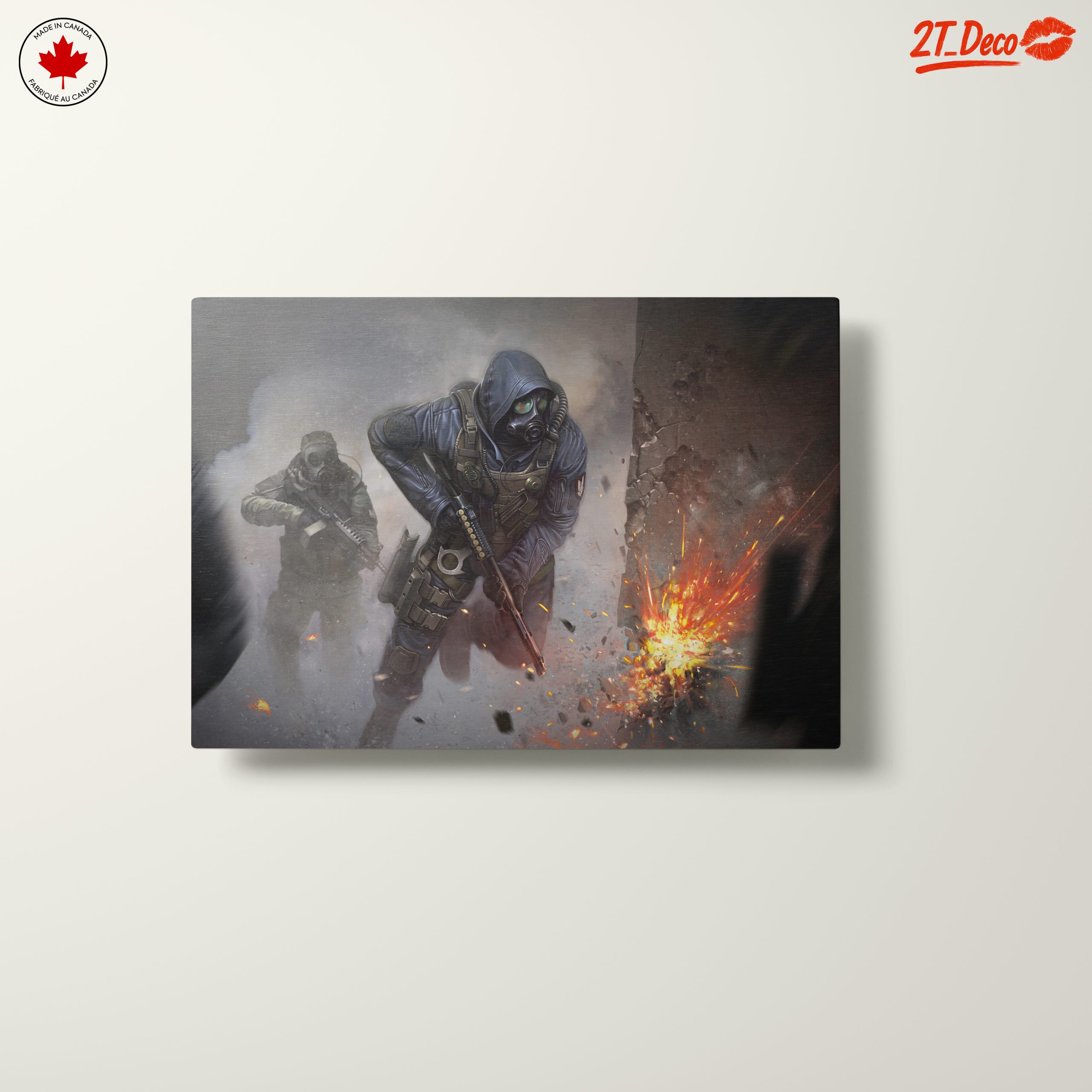 Dynamic Tactical Action Scene Artwork - Image 10