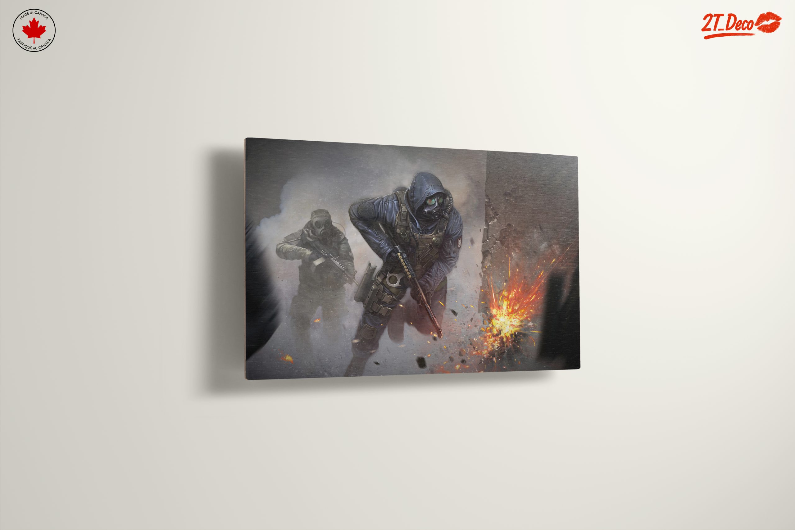 Dynamic Tactical Action Scene Artwork - Image 13