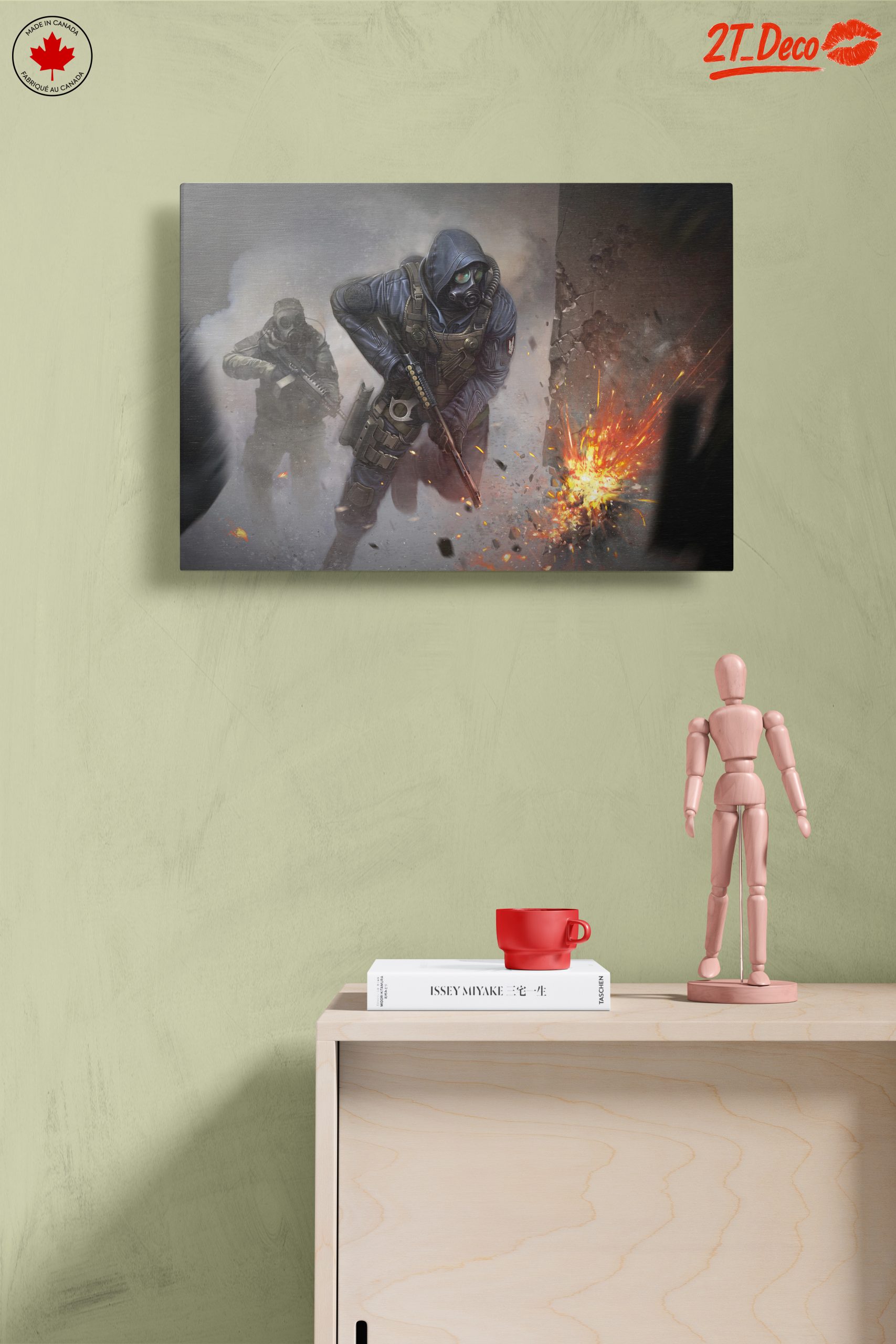 Dynamic Tactical Action Scene Artwork - Image 14