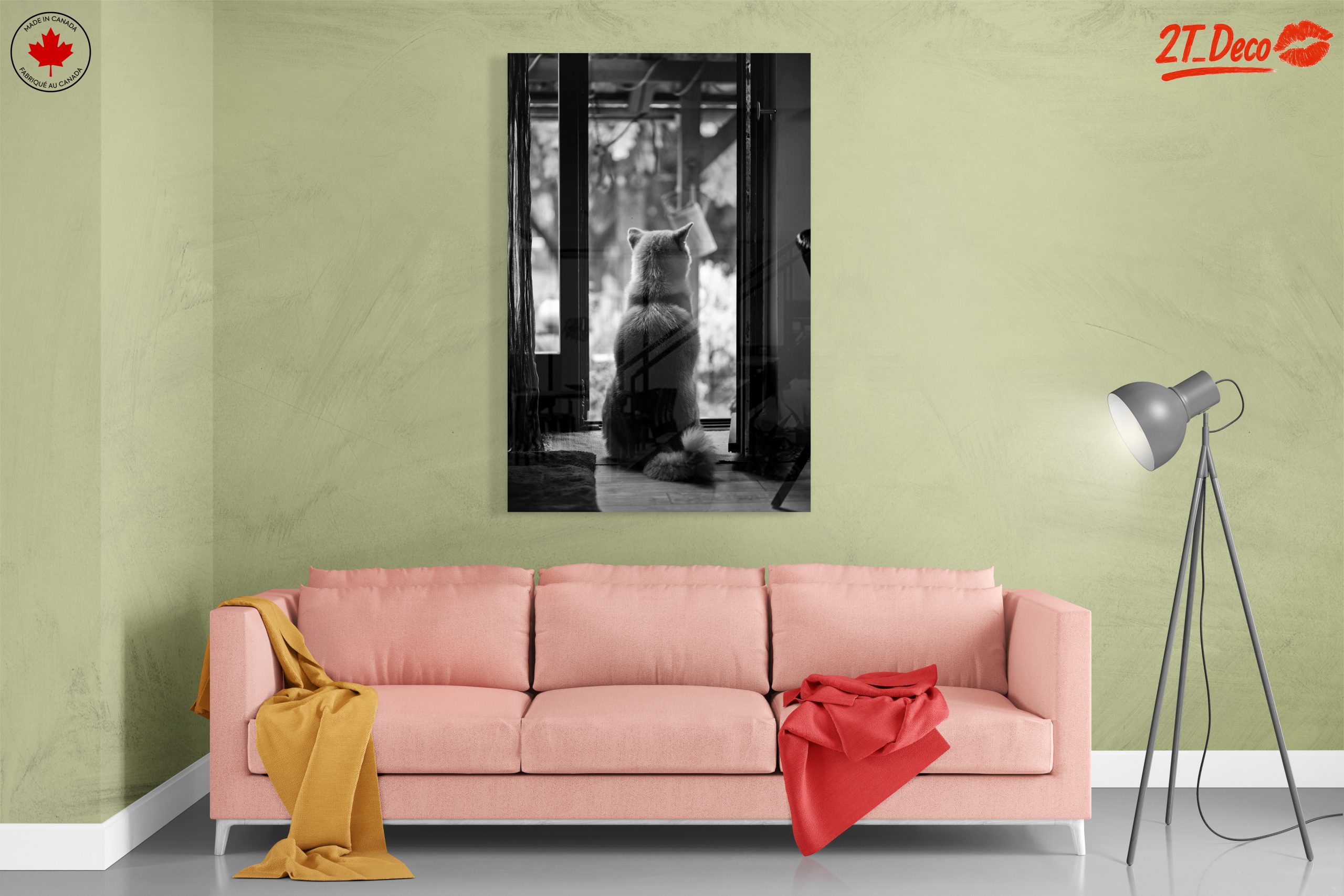 Dog Sitting By Doorway - Image 7