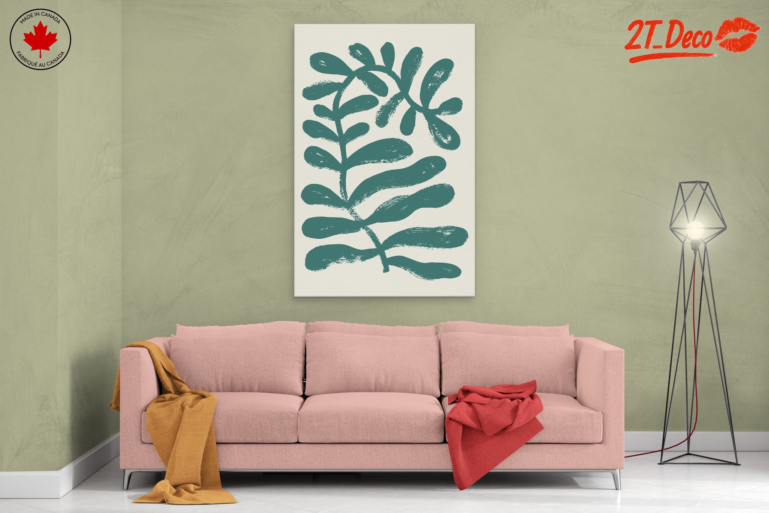 Stylized Botanical Artwork - Image 2
