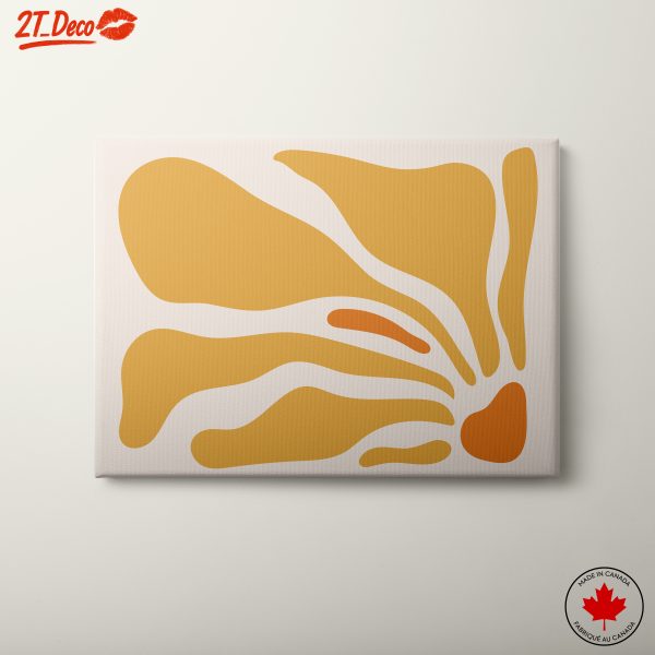 Warm Abstract Shapely Design