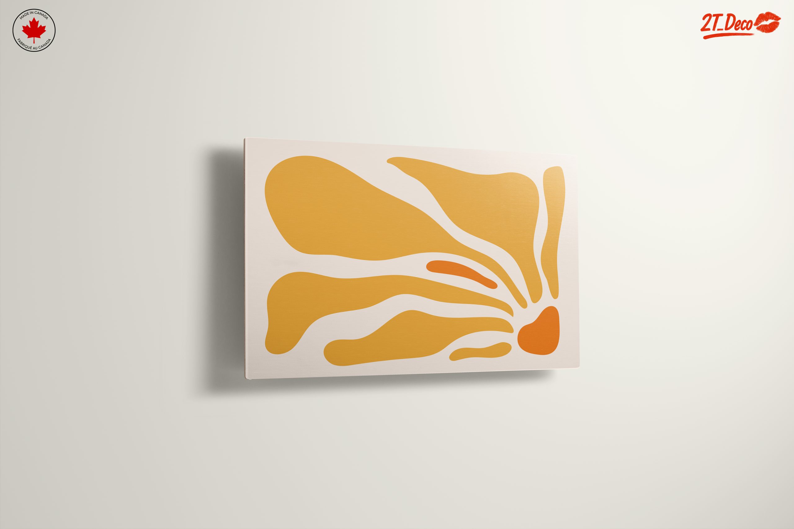 Warm Abstract Shapely Design - Image 13