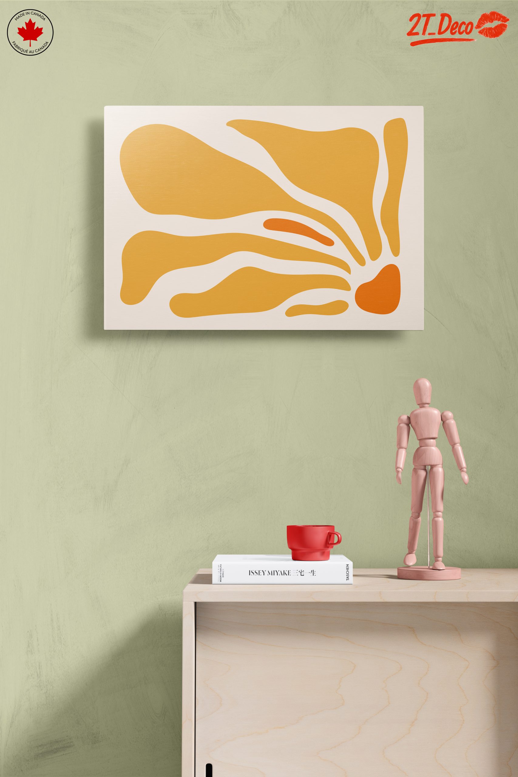 Warm Abstract Shapely Design - Image 14