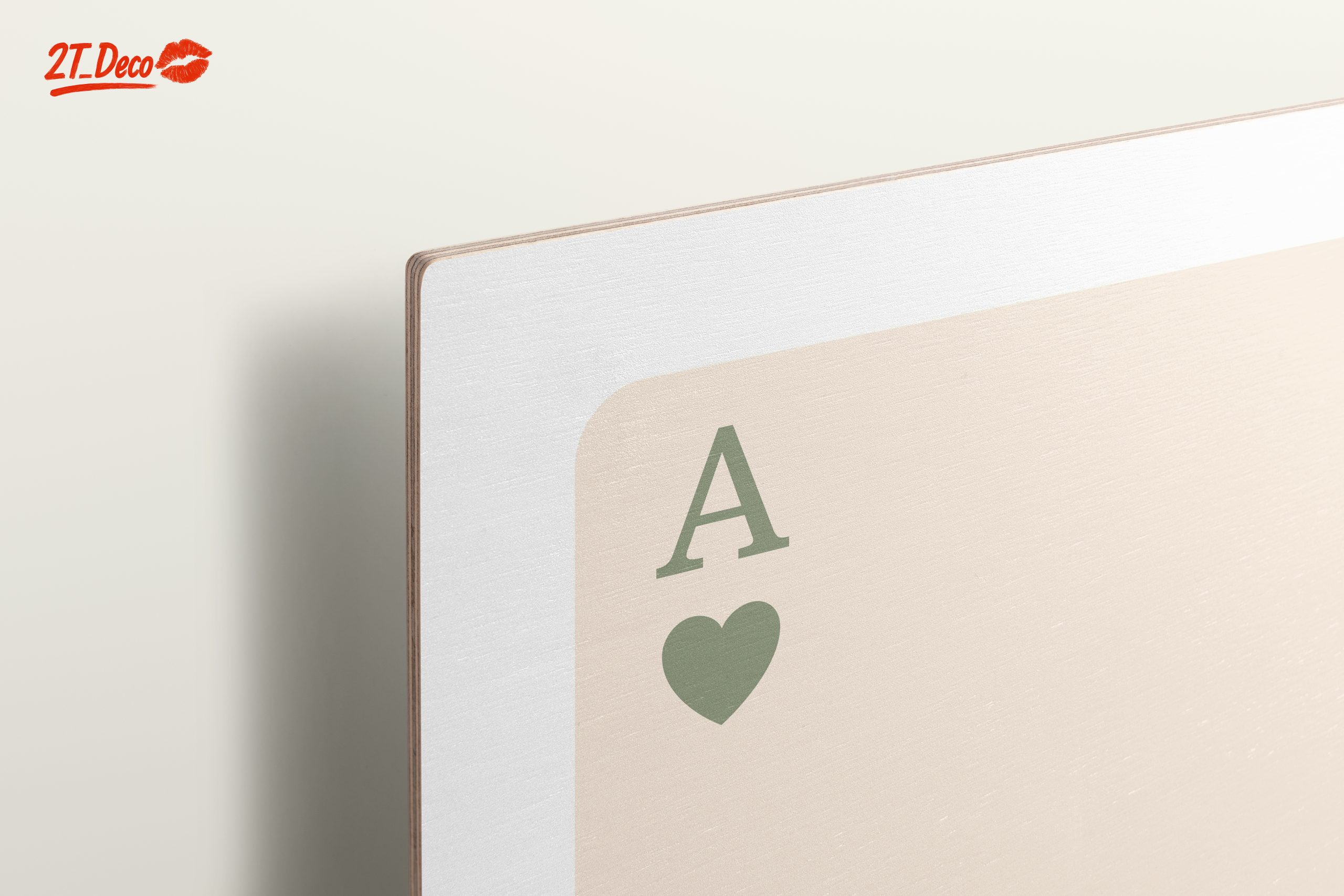 Ace of Hearts Playing Card Art 22 - Image 15