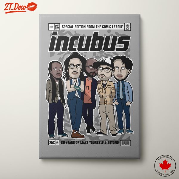 Incubus Music Band Illustration Art