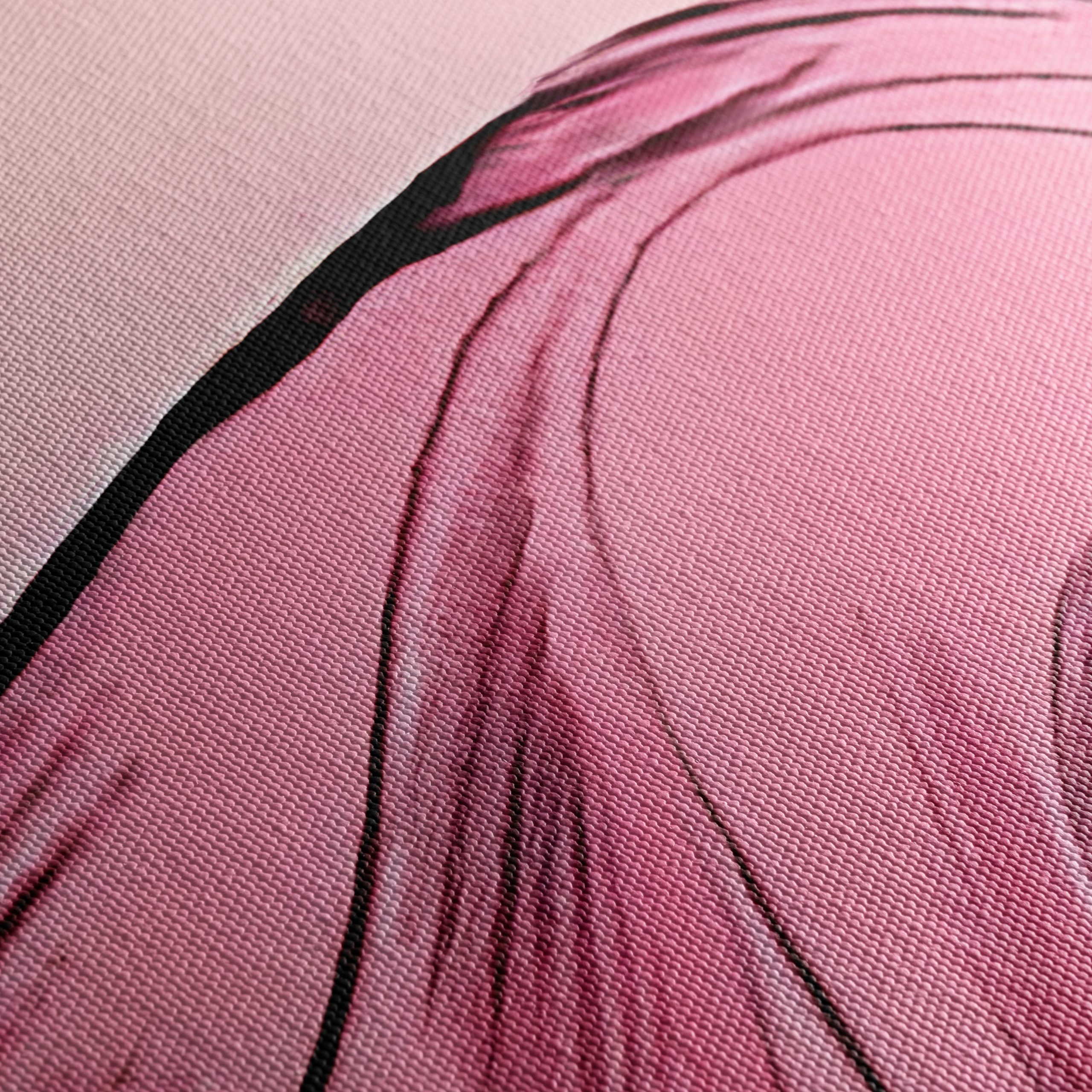 Stylized Pink Figure in Pop Art Style - Image 5