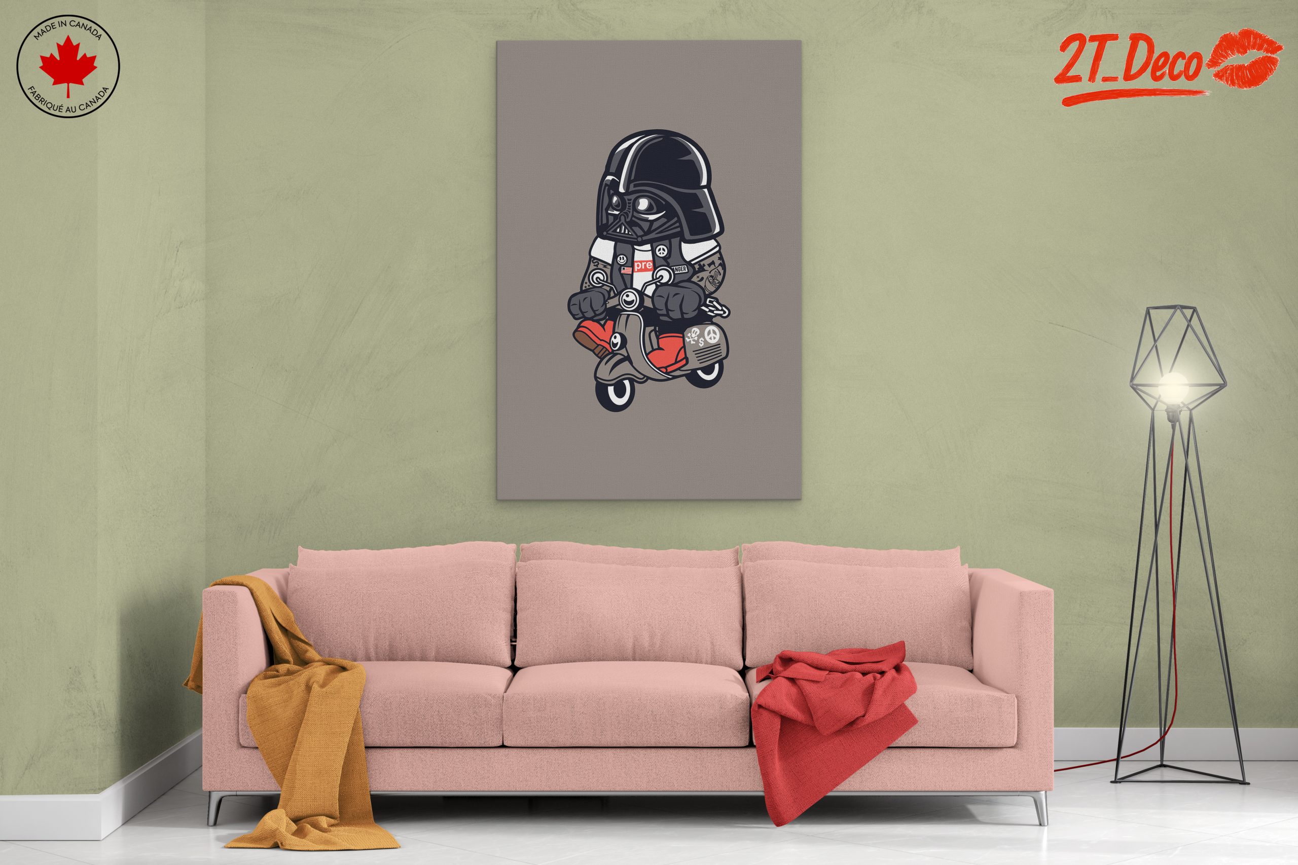 Cool Animated Character Riding a Scooter - Image 2