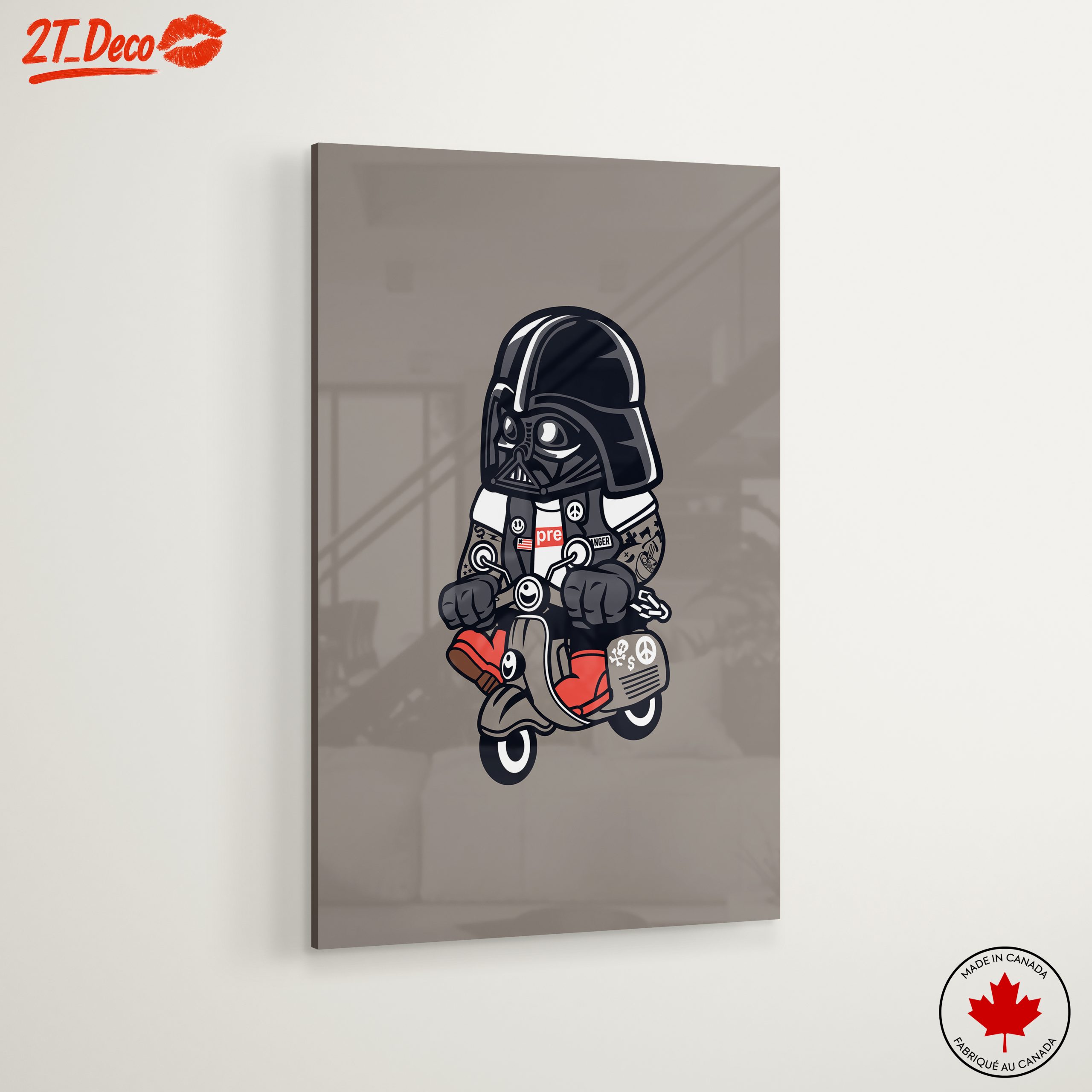 Cool Animated Character Riding a Scooter - Image 6