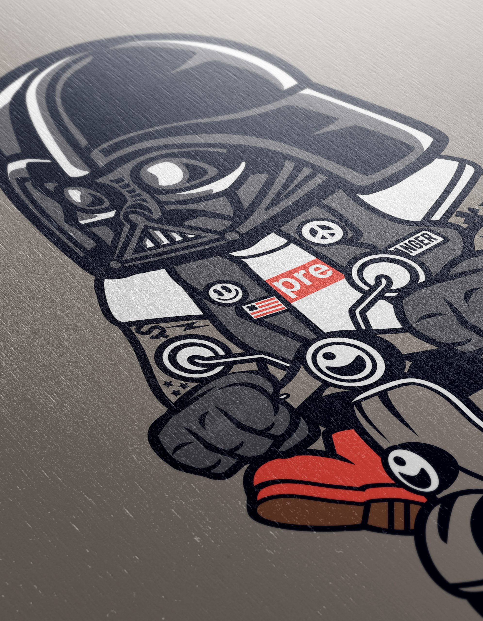 Cool Animated Character Riding a Scooter - Image 12