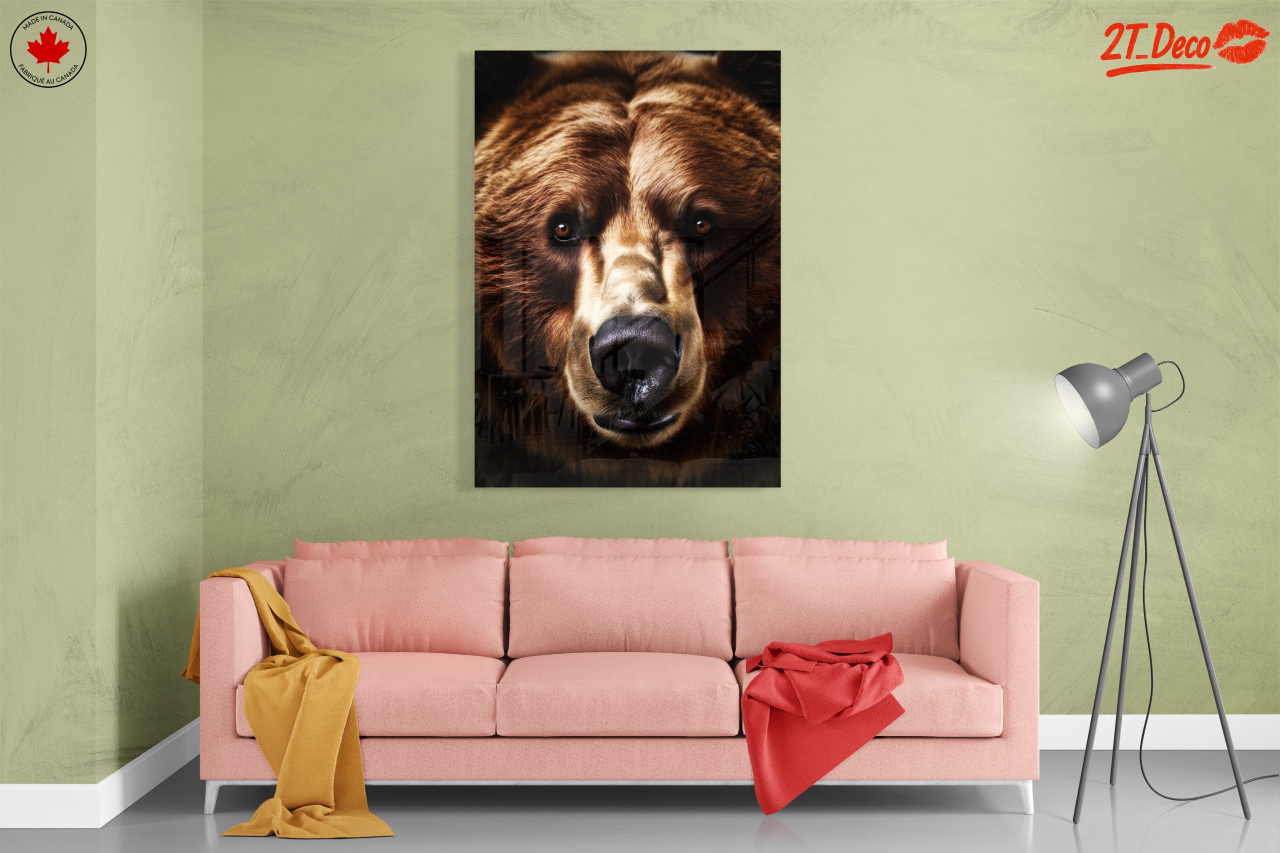 Stunning Bear Portrait Art 2 - Image 7