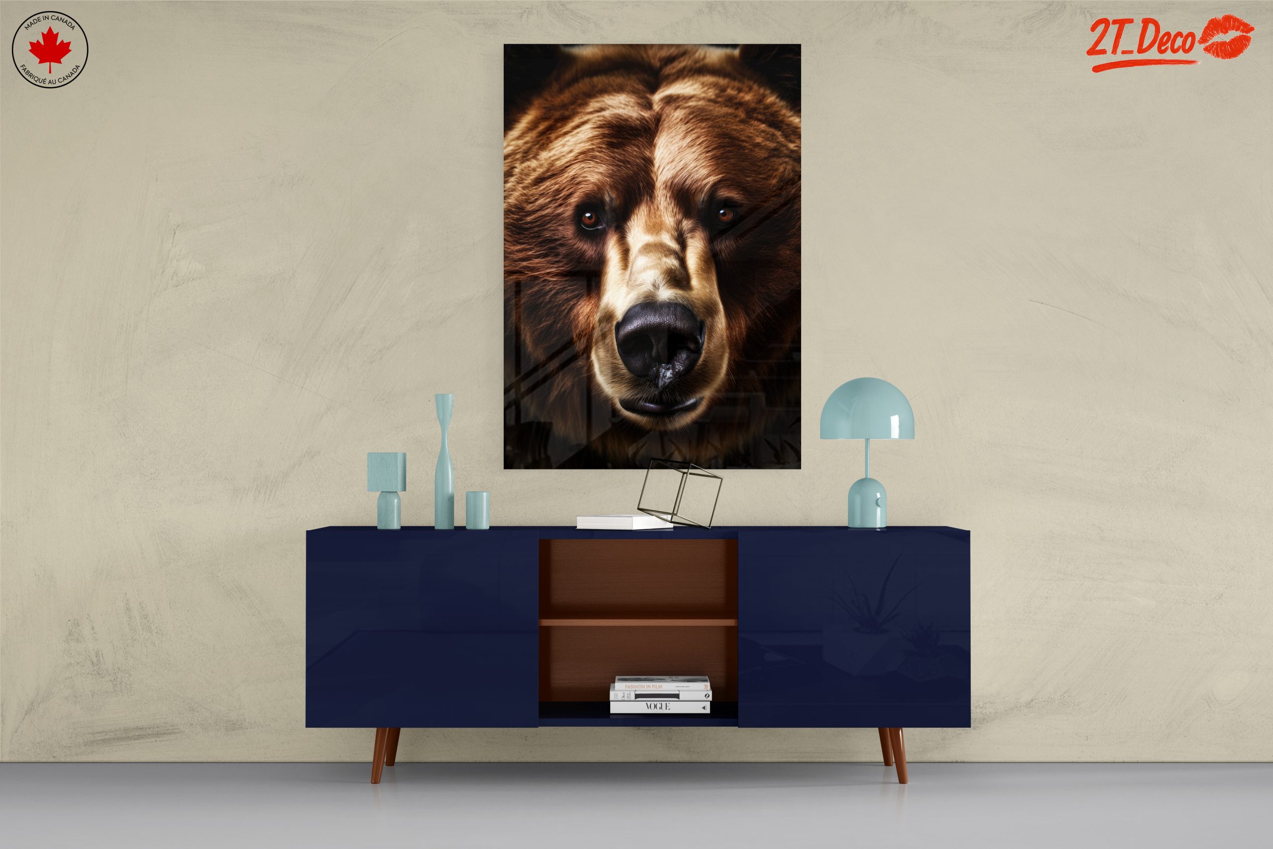 Stunning Bear Portrait Art 2 - Image 8