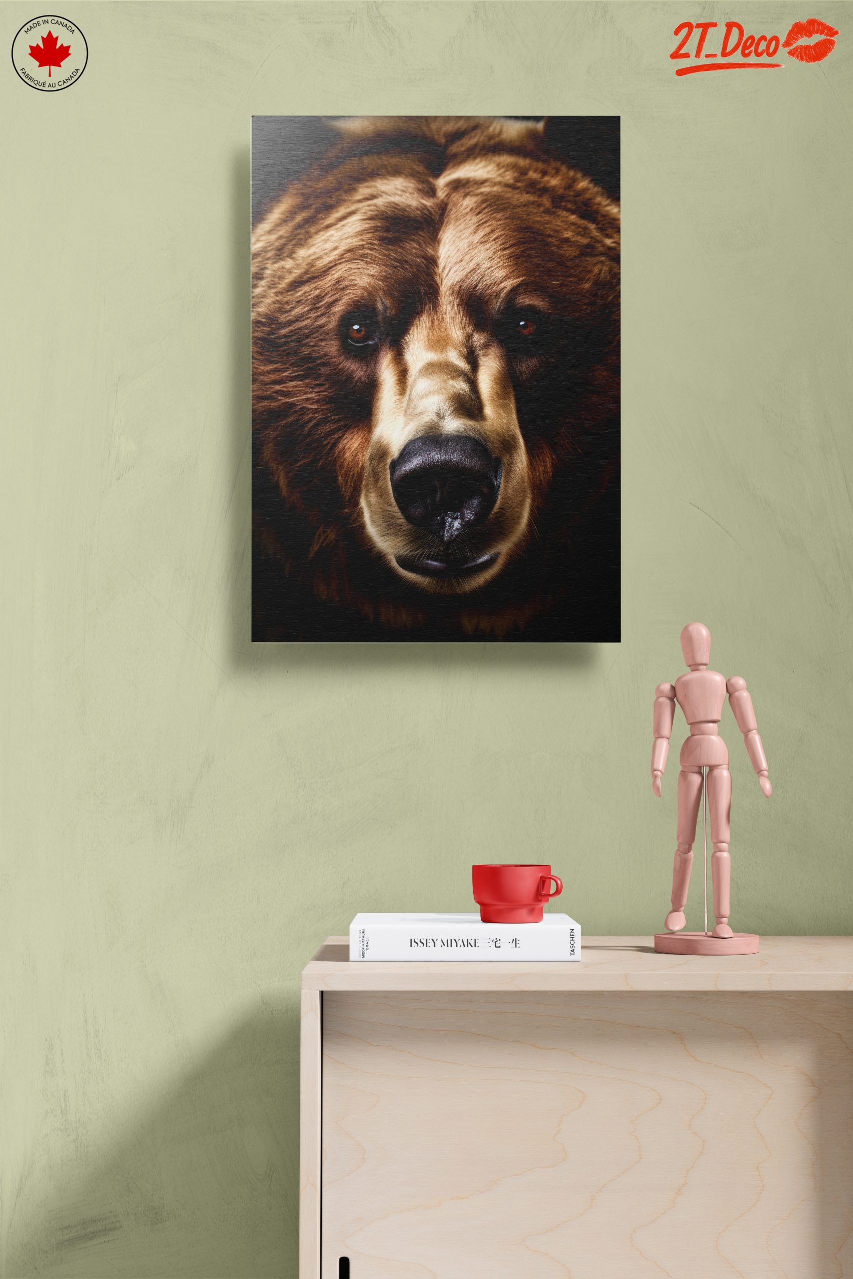 Stunning Bear Portrait Art 2 - Image 14