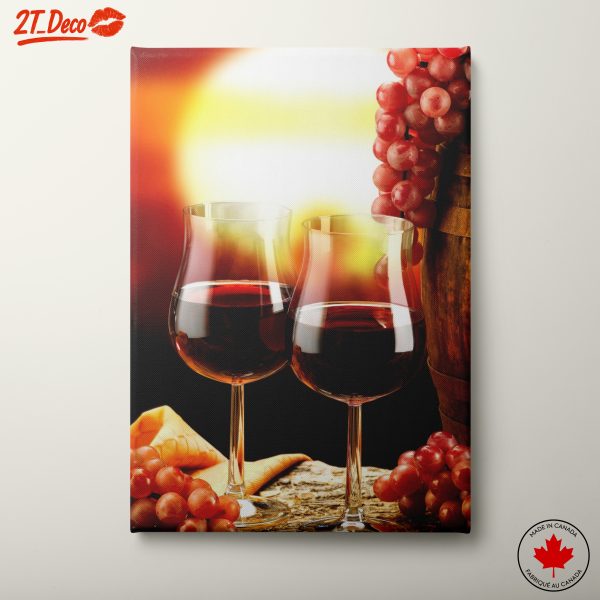 Elegant Wine Glass Still Life Art 3