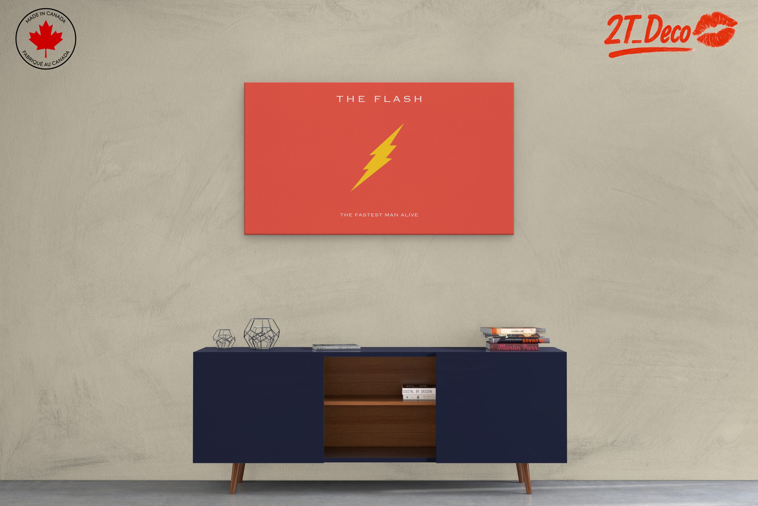 The Flash Artwork Featuring Iconic Lightning Bolt - Image 3