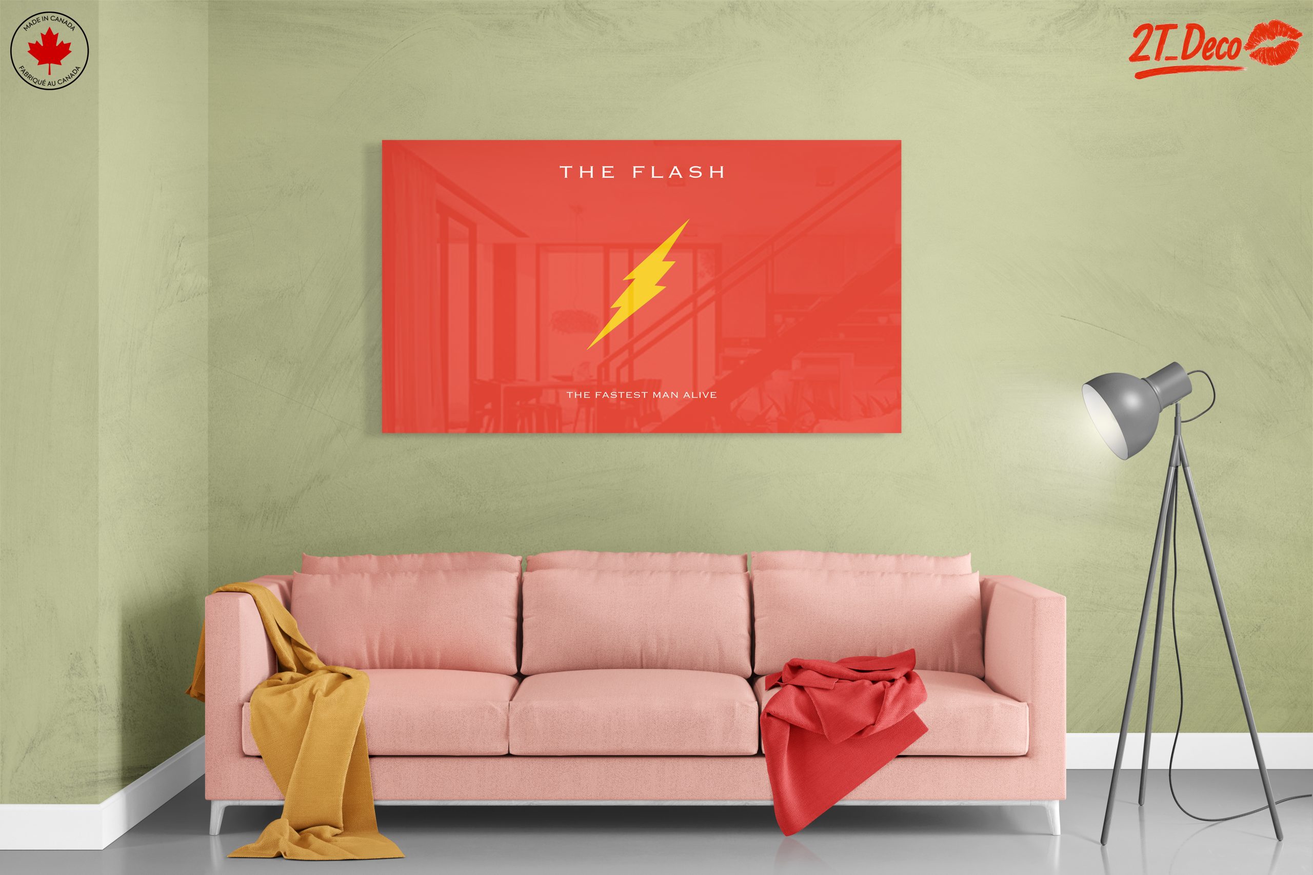 The Flash Artwork Featuring Iconic Lightning Bolt - Image 7