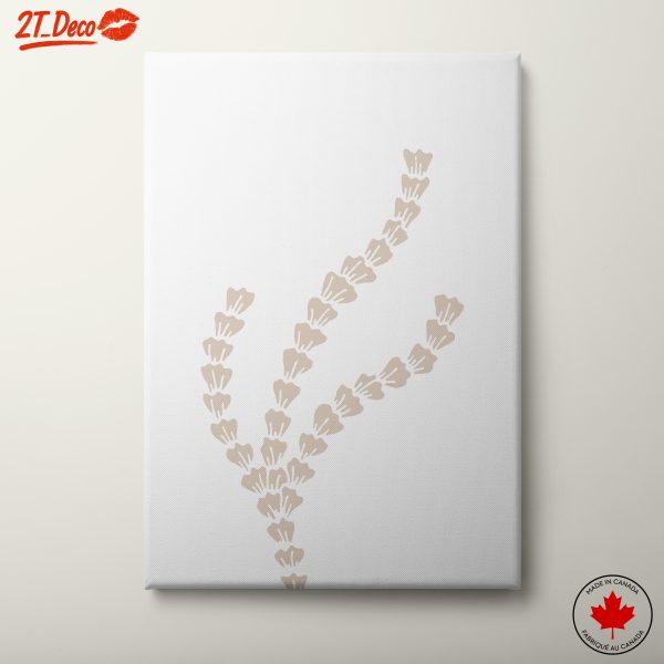 Stylish Minimalist Floral Artwork for Modern Spaces