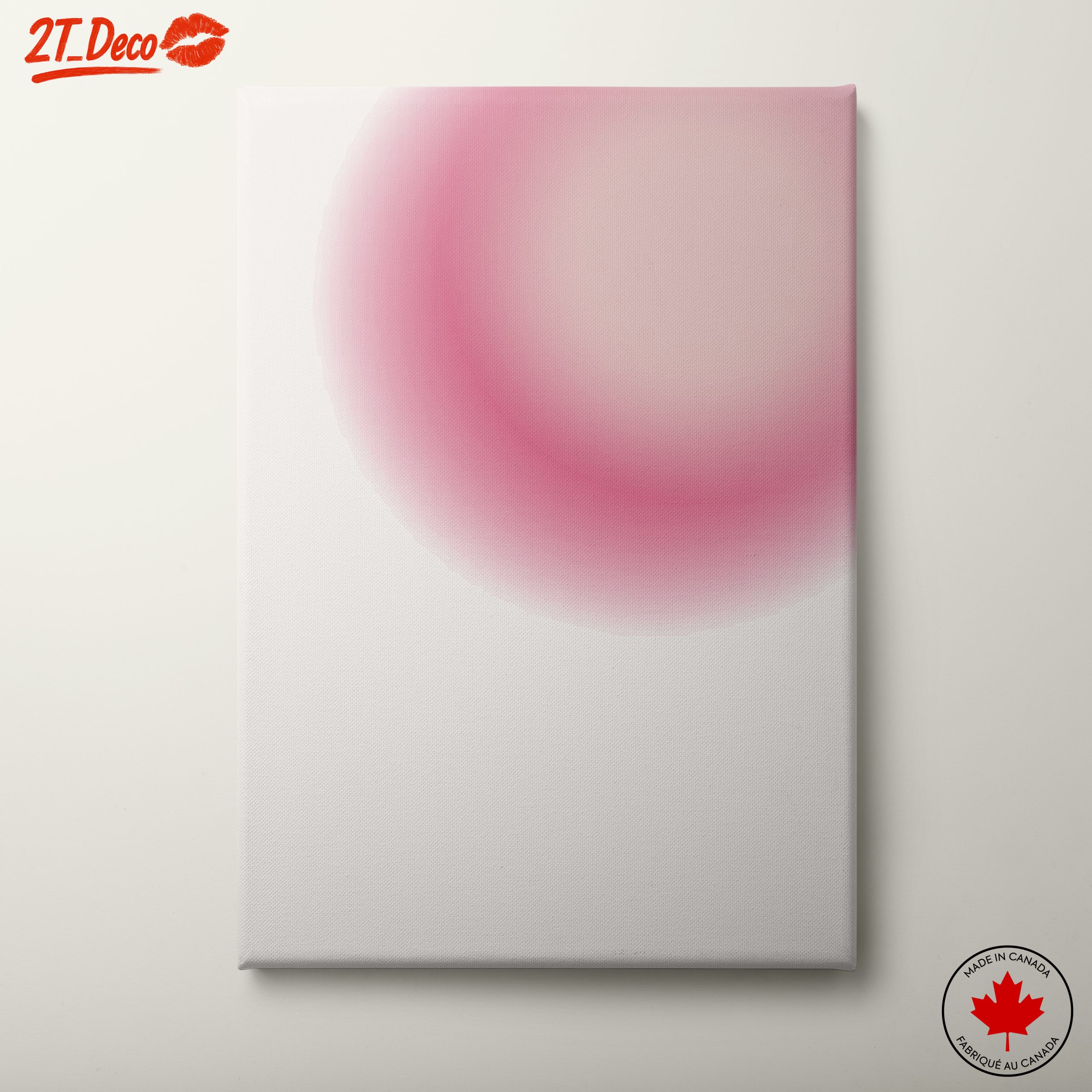 Soft Color Gradients Abstract Art