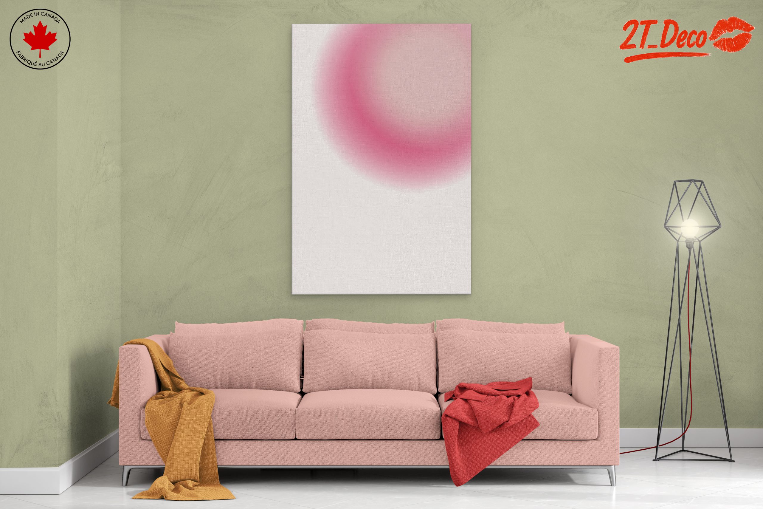 Soft Color Gradients Abstract Art - Image 2
