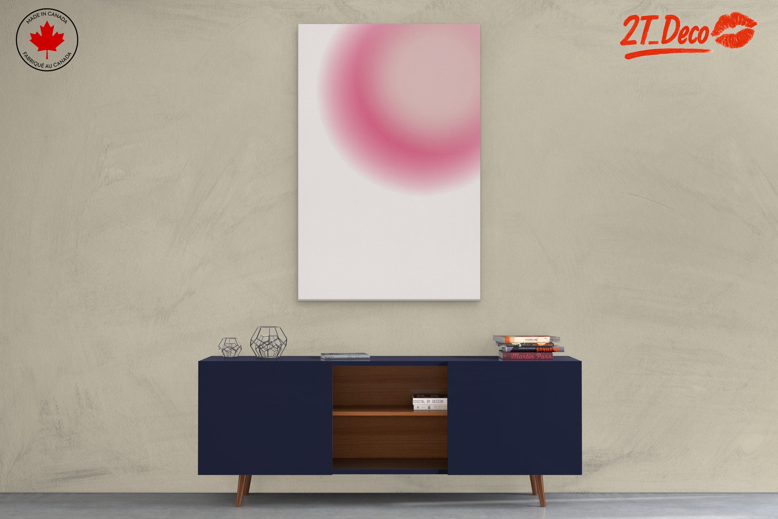 Soft Color Gradients Abstract Art - Image 3