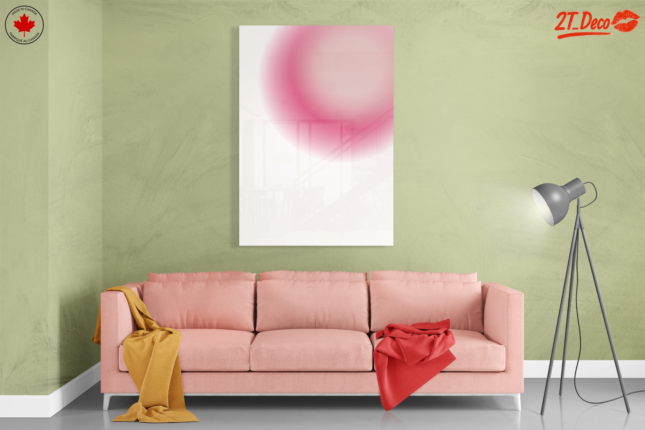 Soft Color Gradients Abstract Art - Image 7