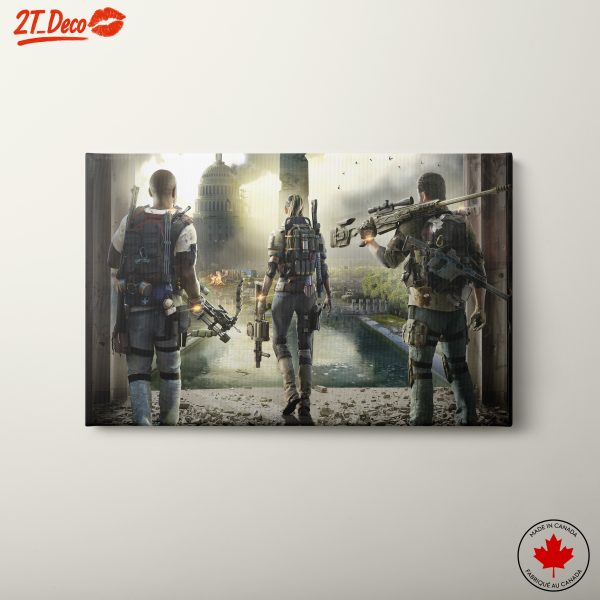 Three Agents Preparing for Action in The Division