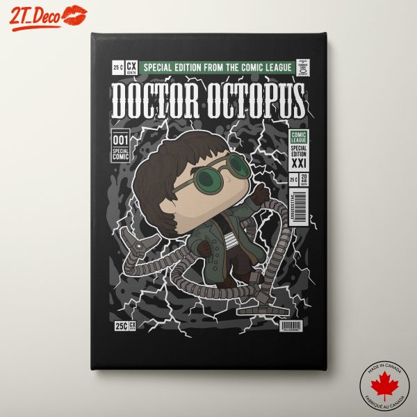 Cute Fantasy Character Artwork of Doctor Octopus