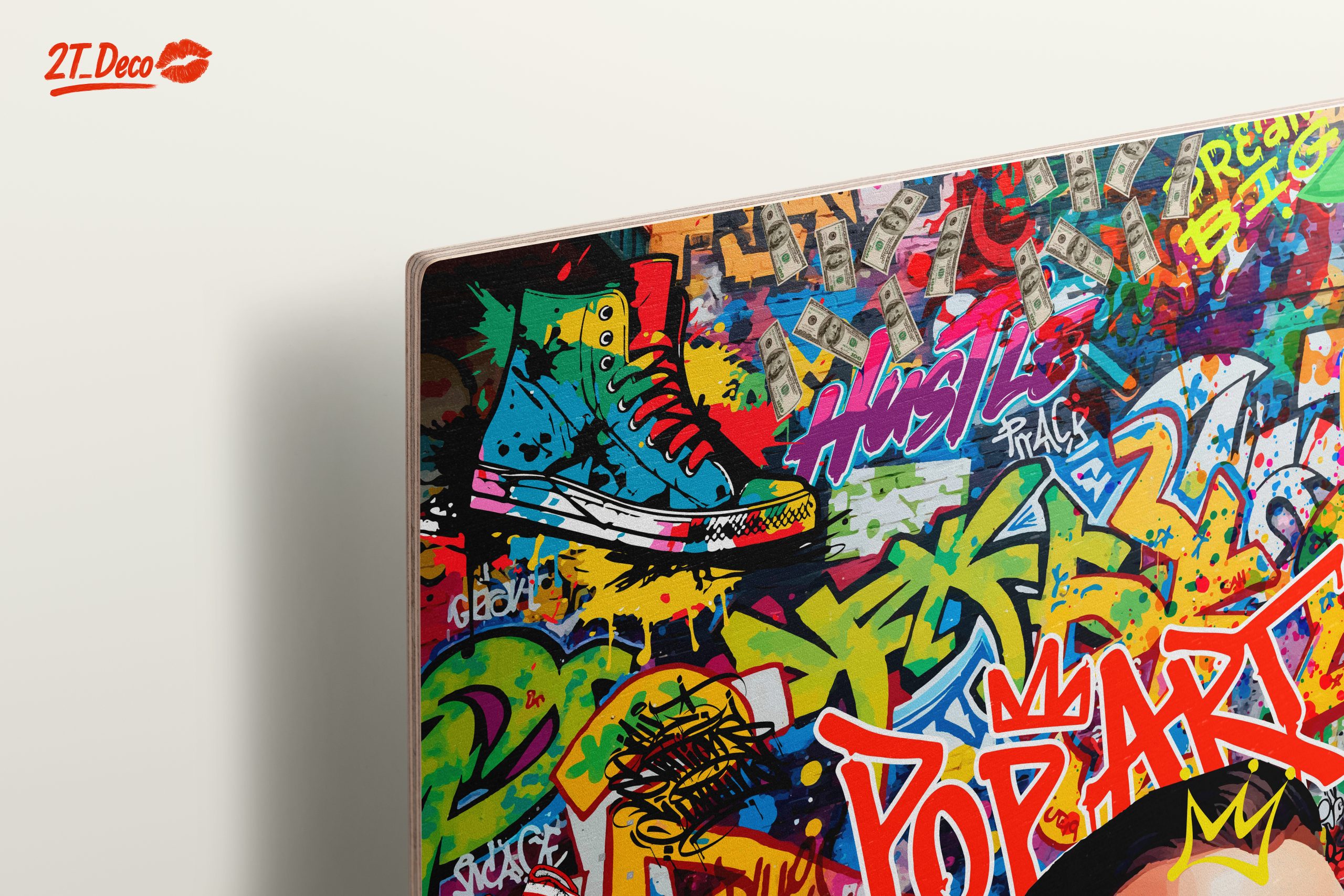 Vibrant Pop Art Collage with Iconic Figures - Image 15