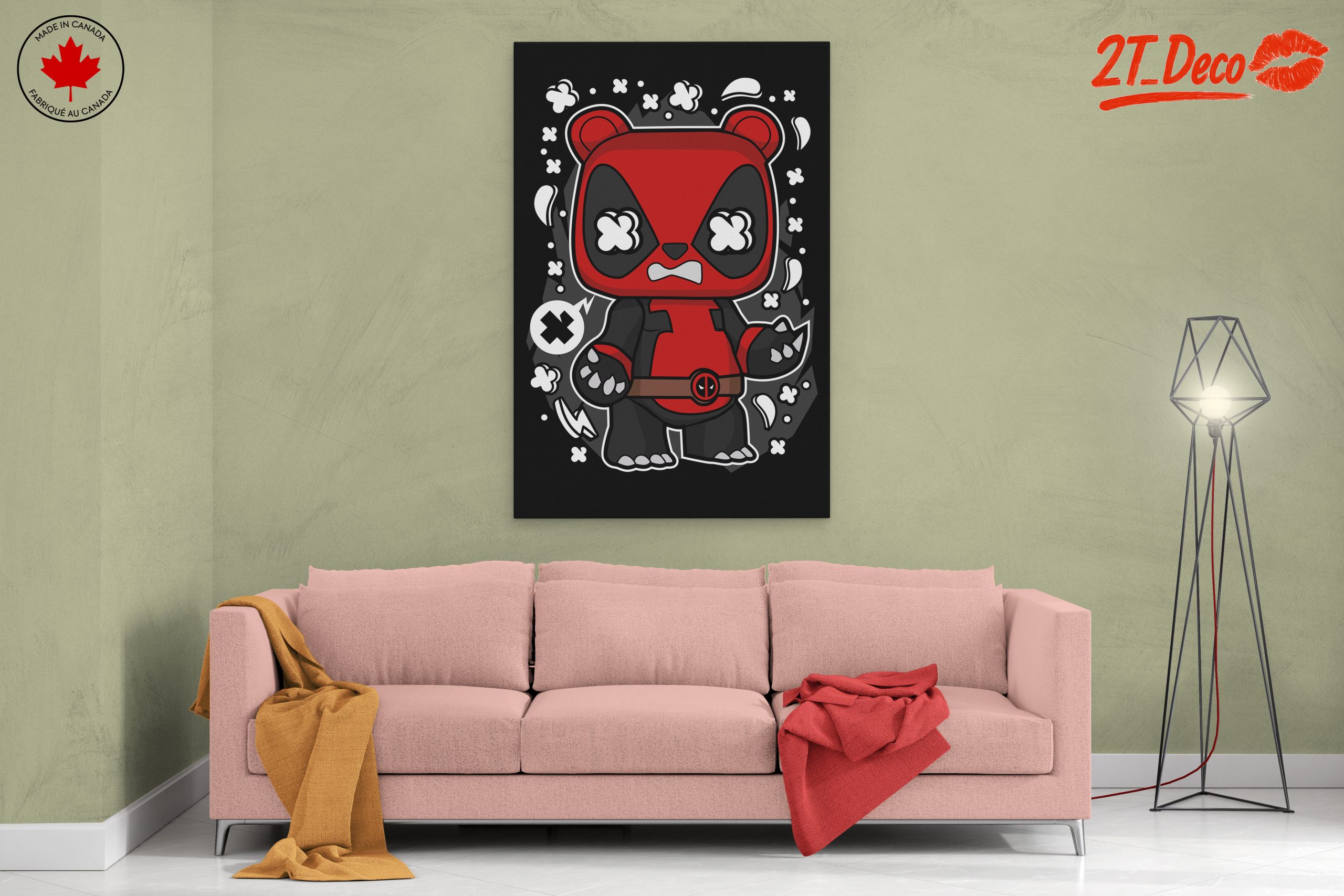 Stylized Panda Bear Character Art - Image 2