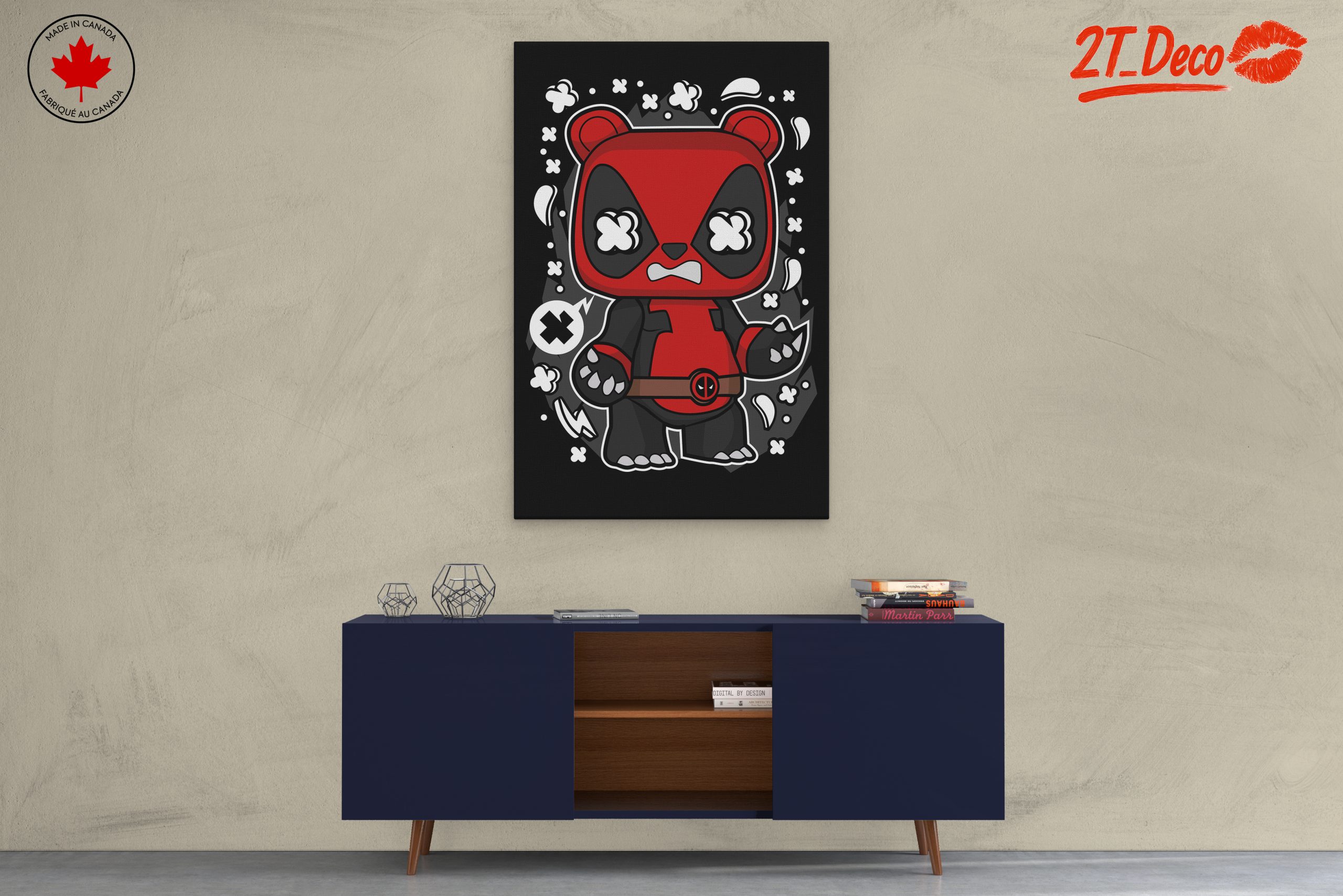 Stylized Panda Bear Character Art - Image 3