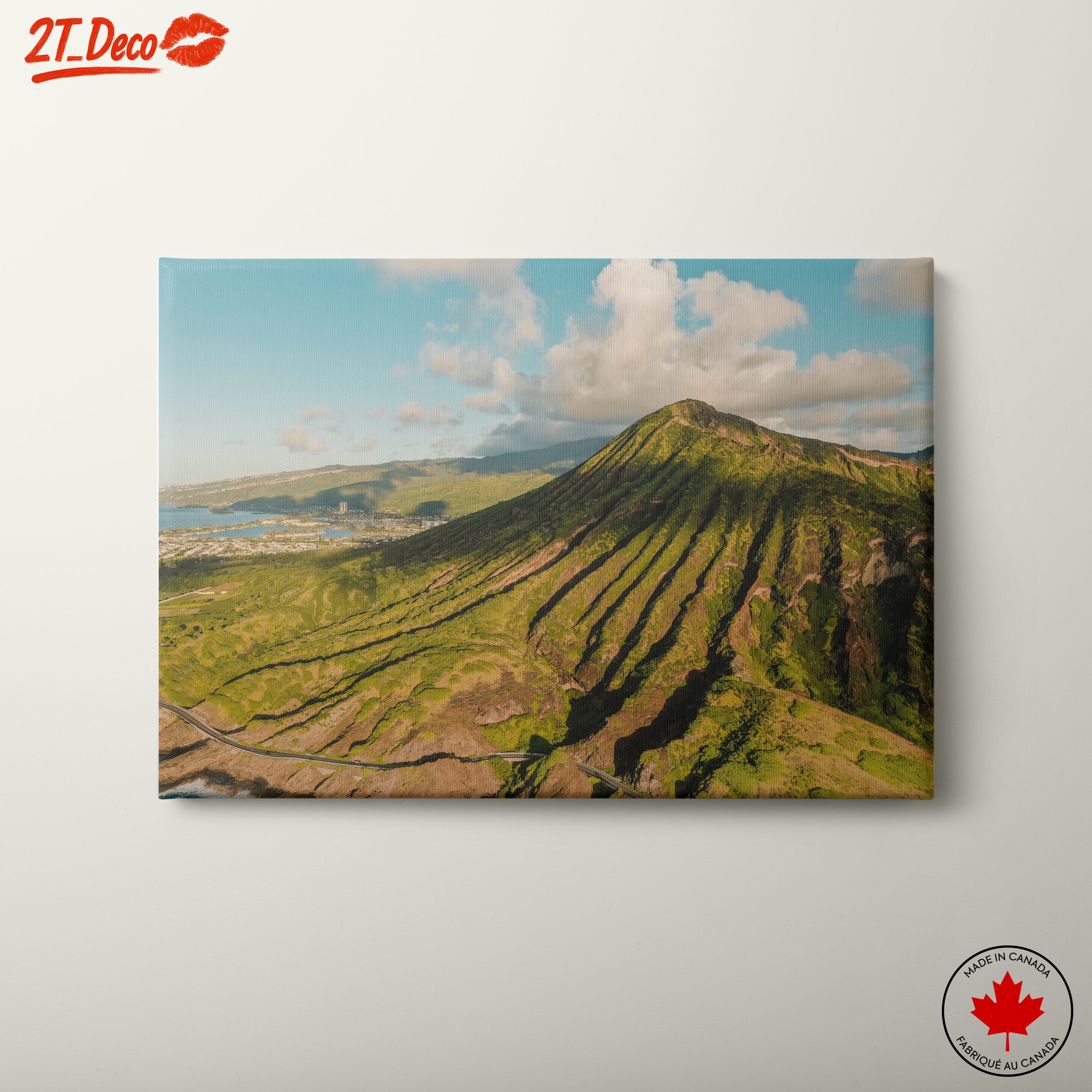Majestic Mountain Landscape with Lush Greens
