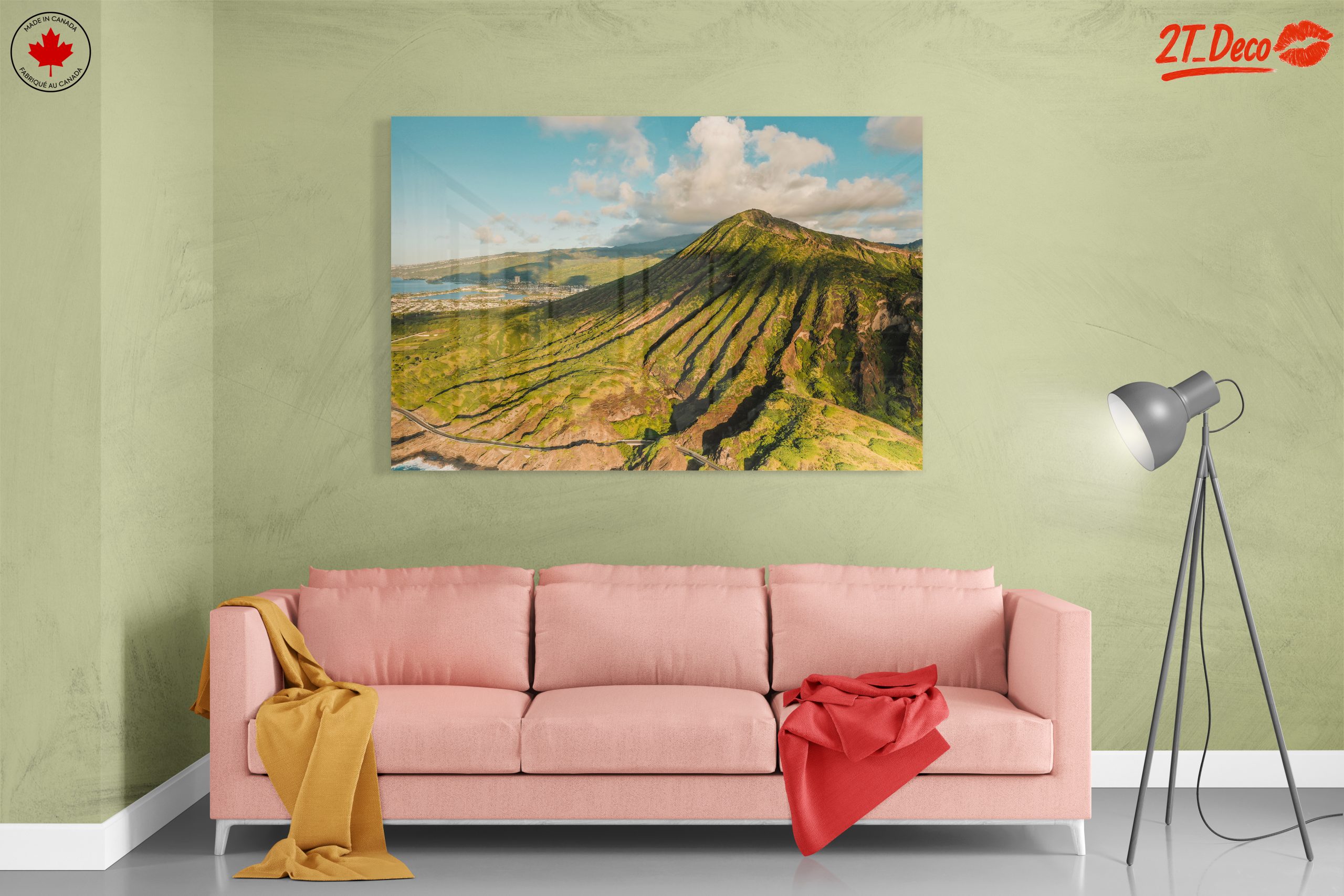 Majestic Mountain Landscape with Lush Greens - Image 7