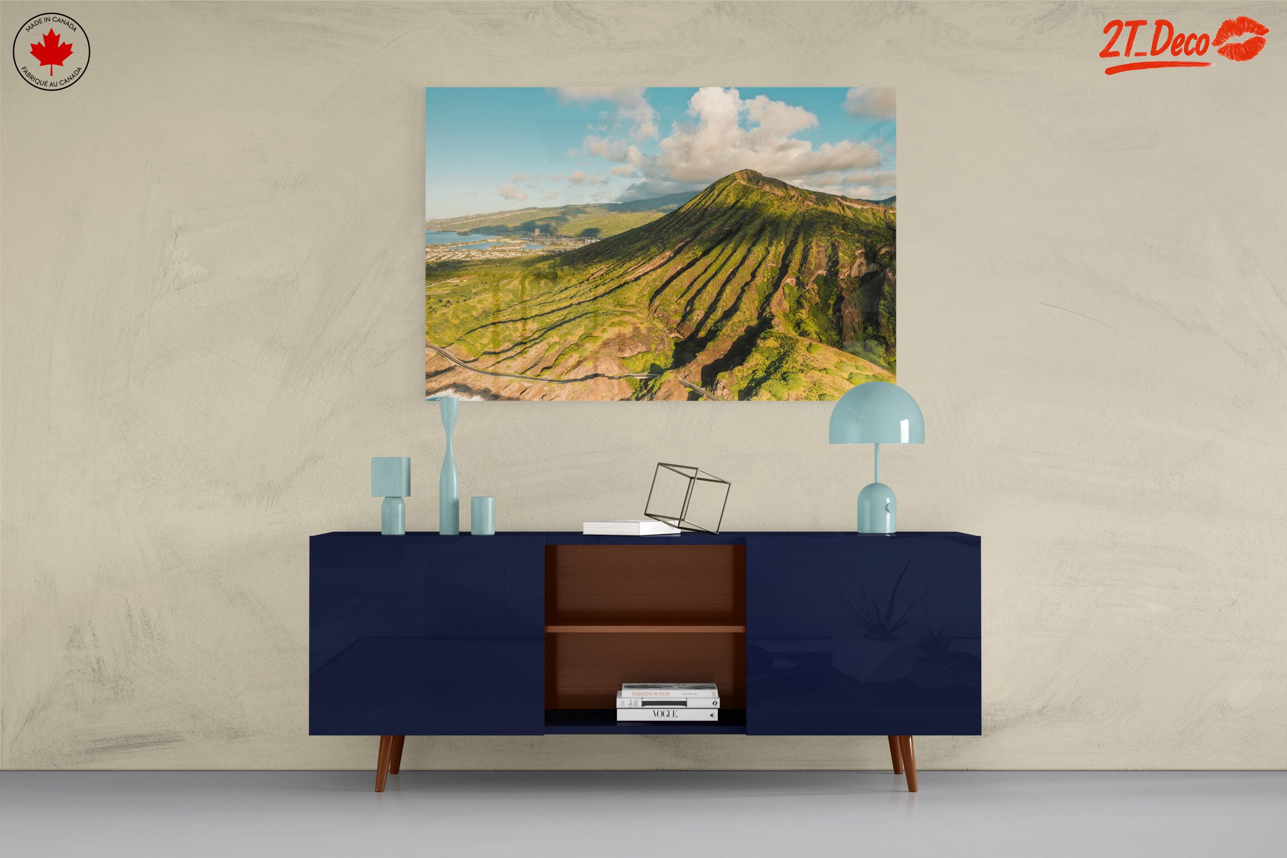 Majestic Mountain Landscape with Lush Greens - Image 8